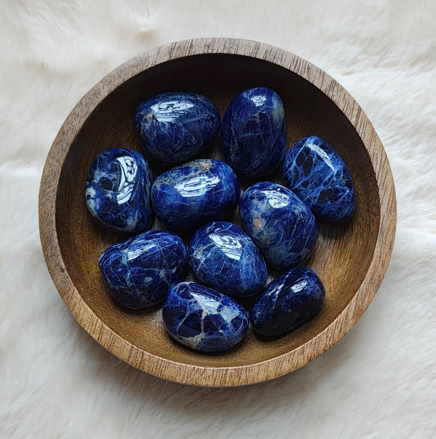 Sodalite - Pierre Roulée