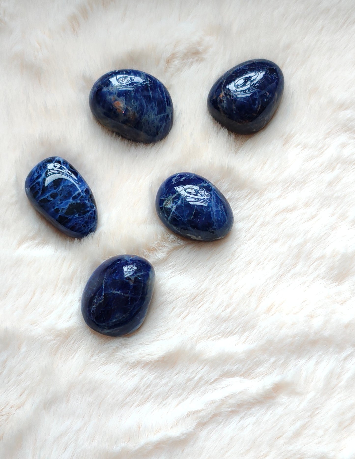 Sodalite - Pierre Roulée