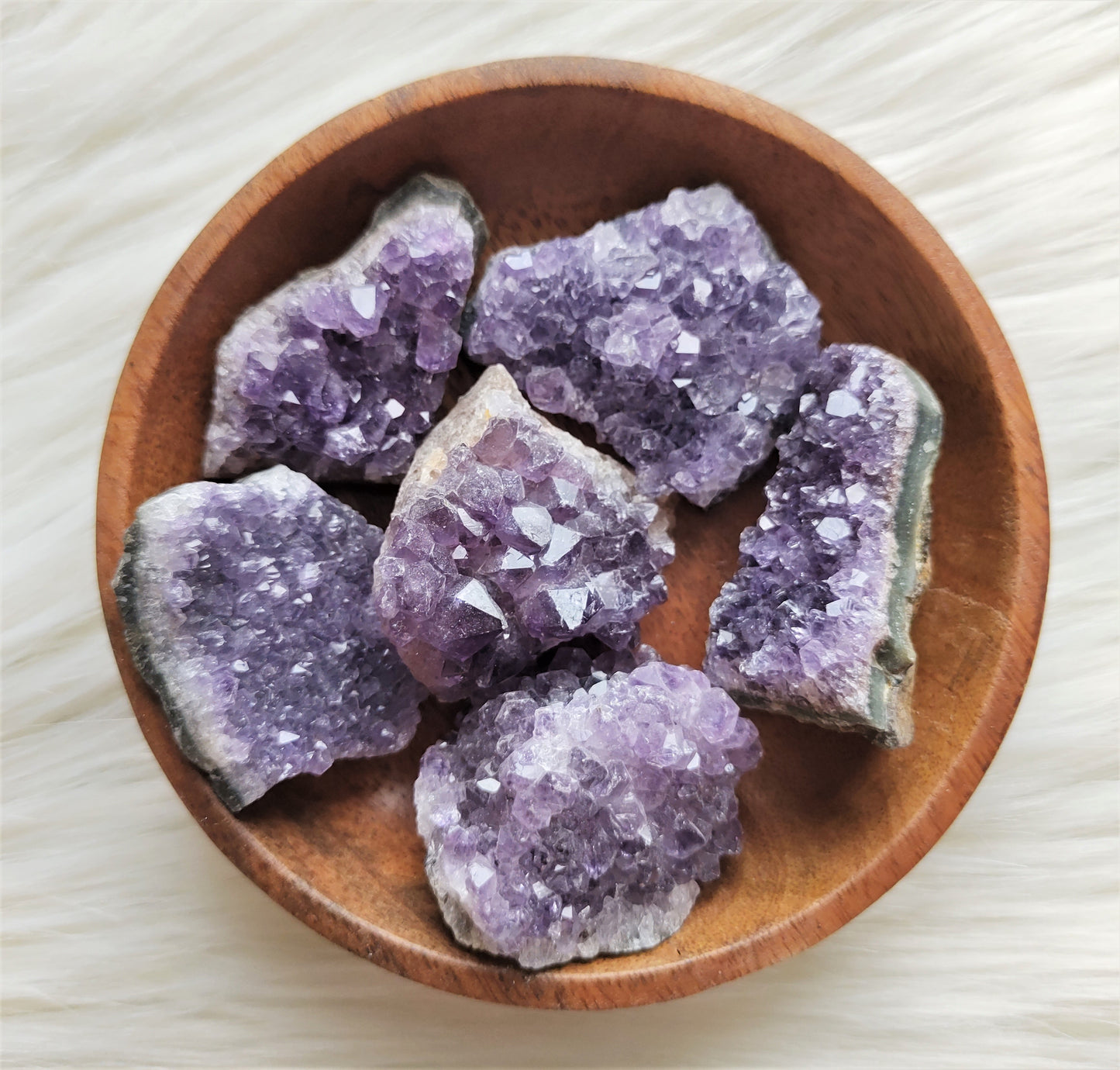 Améthyste Druse - Pierre Brute