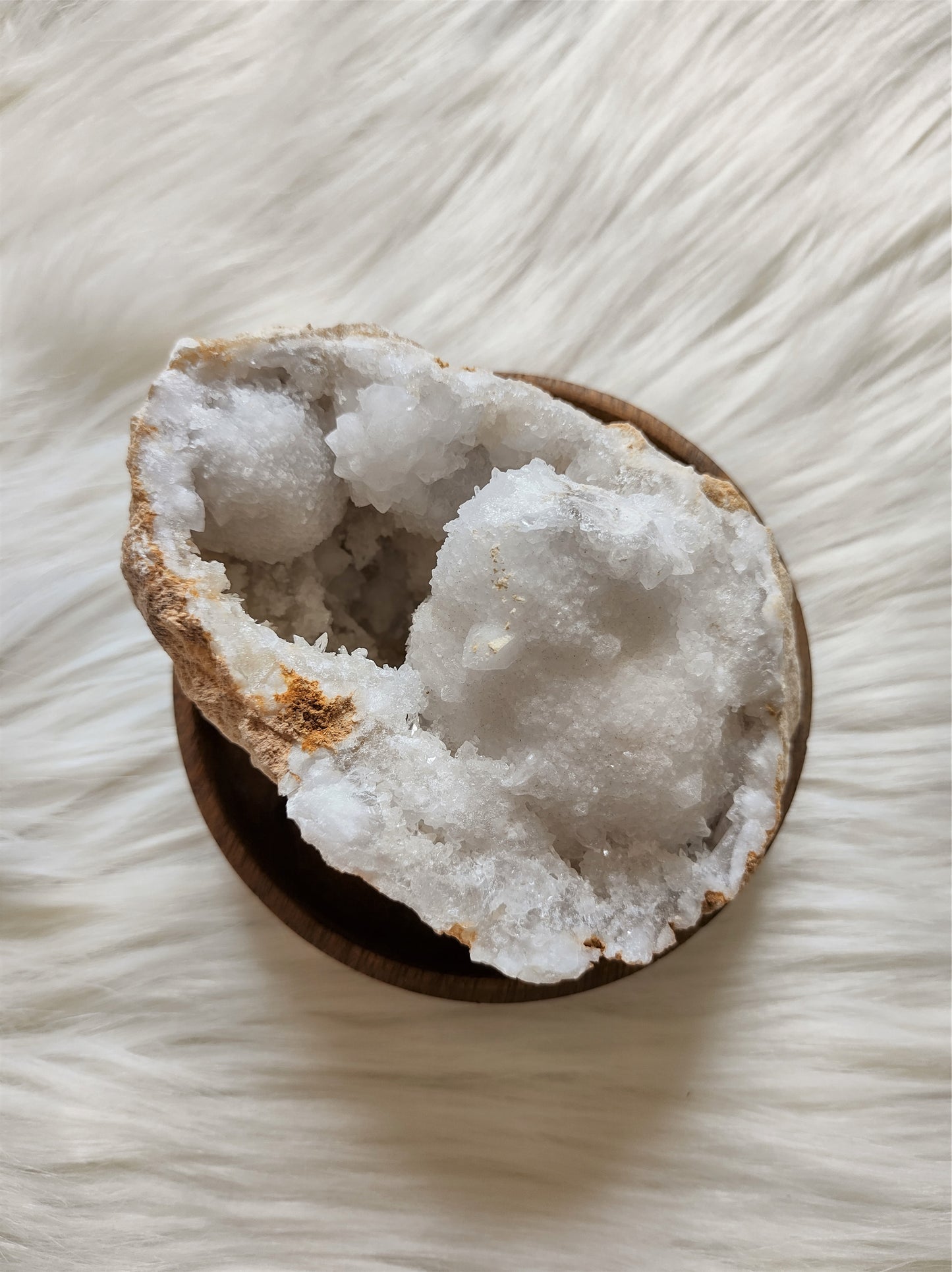 Géode de Quartz (596 grammes)