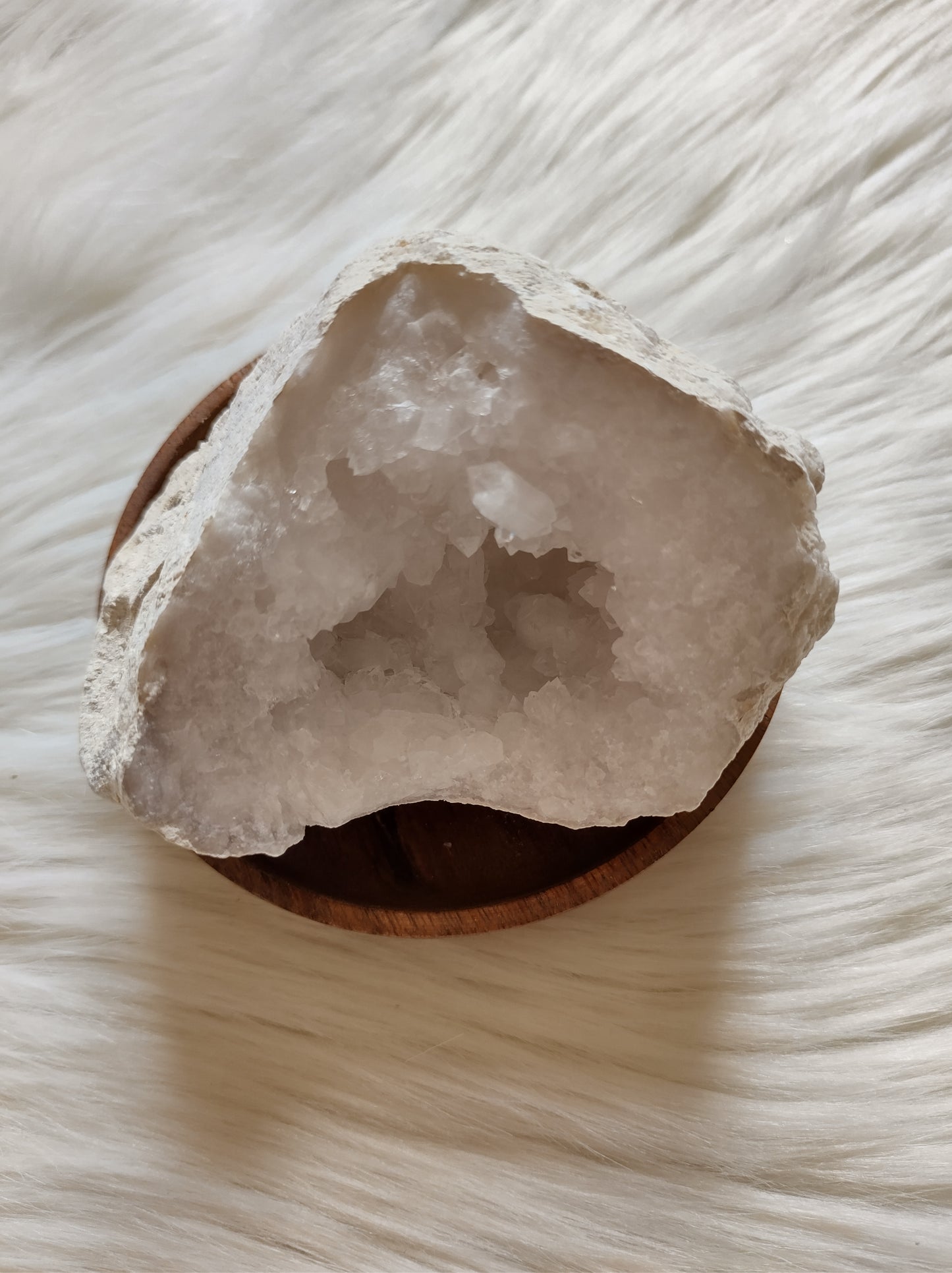 Géode de Quartz (525 grammes)