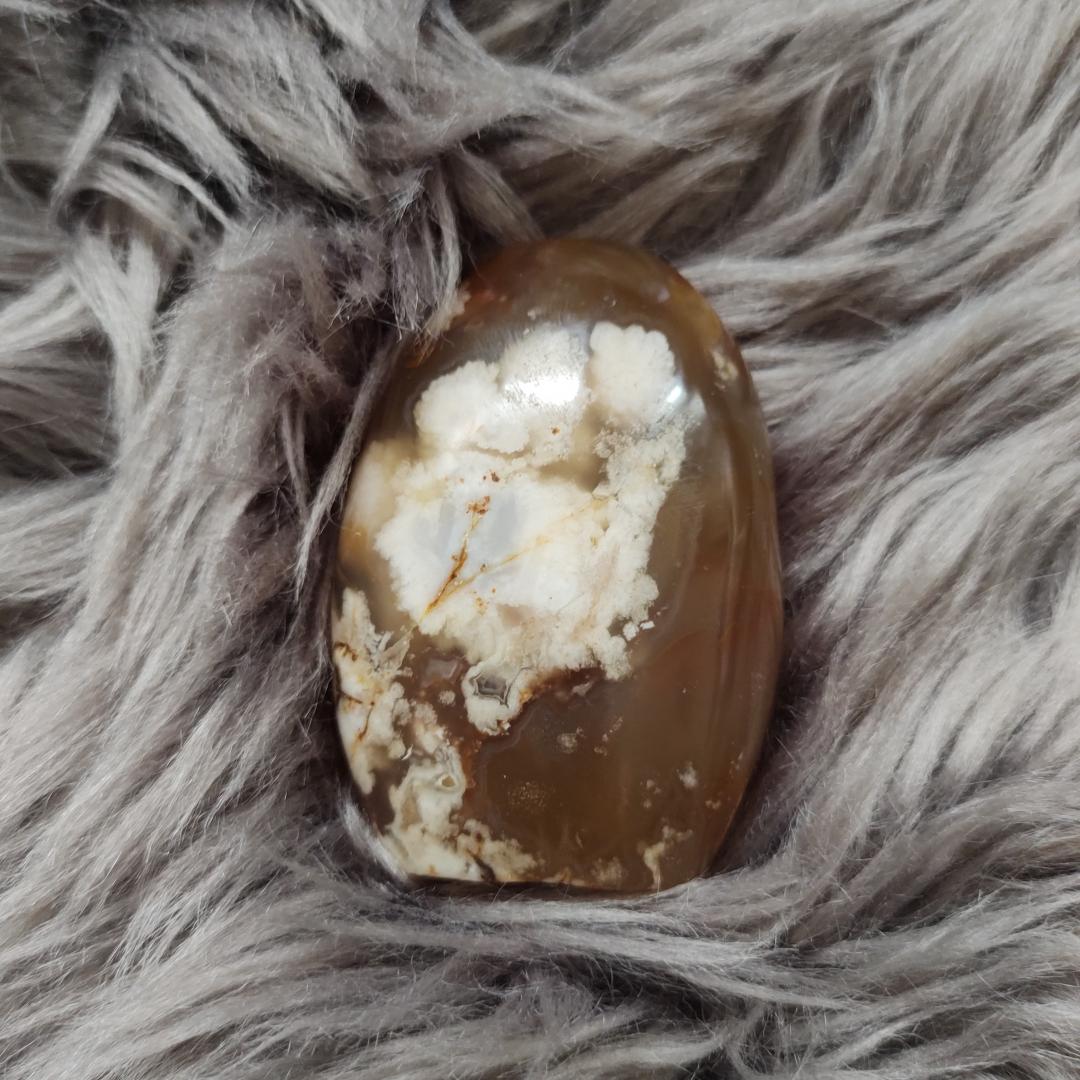 Agate Fleur de Cerisier - Forme Libre