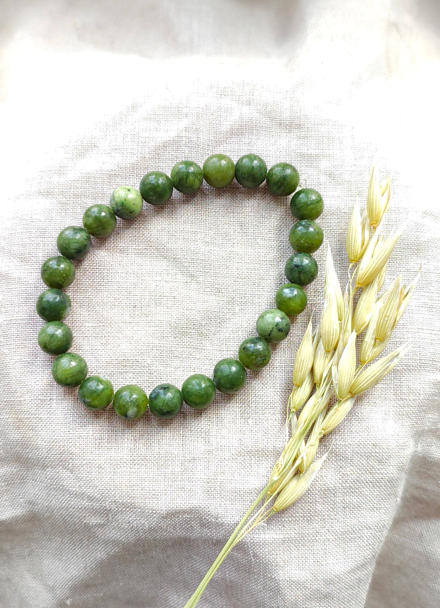 Serpentine - Bracelet Boule 8mm