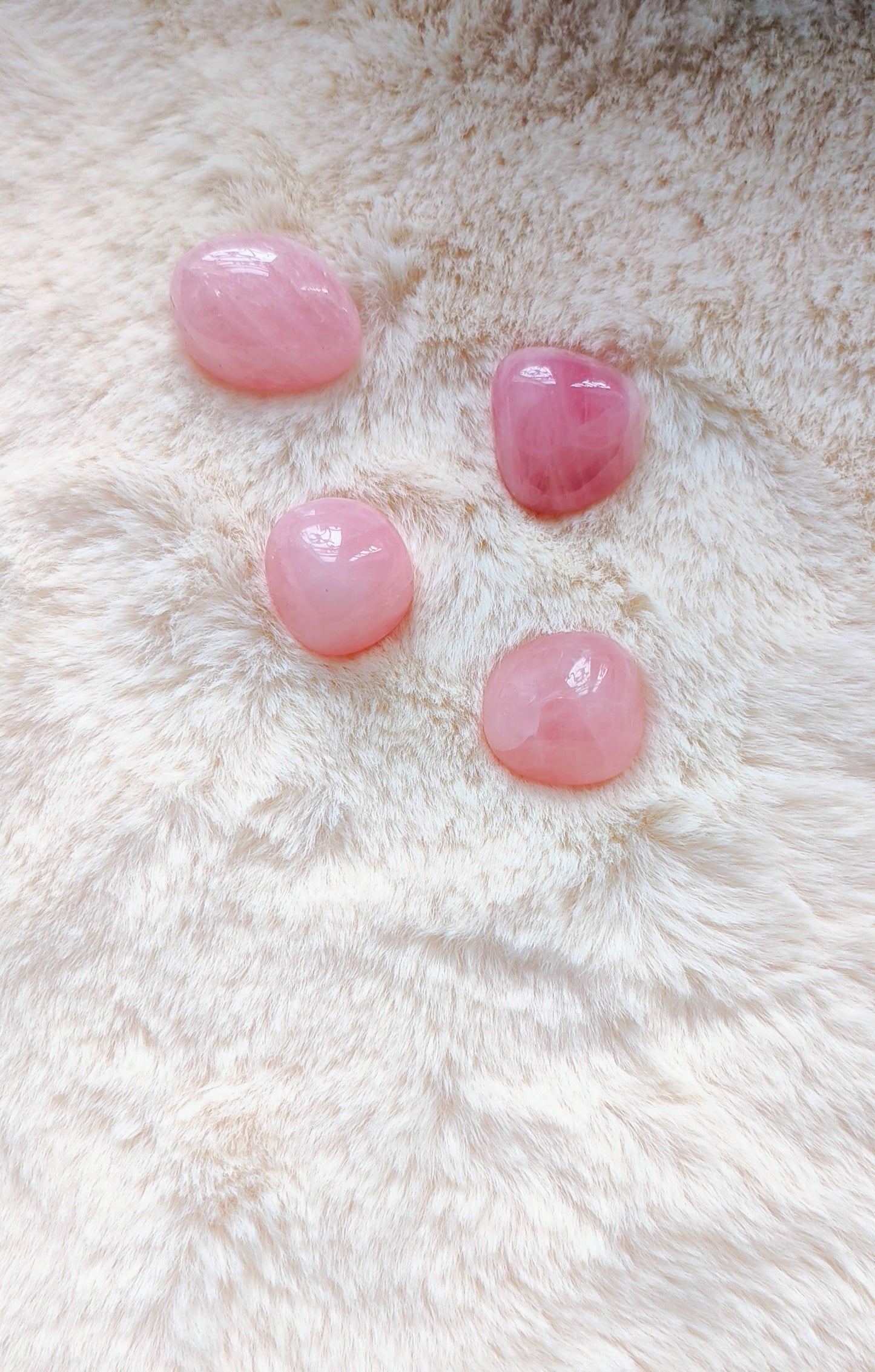 Quartz Rose - Pierre Roulée