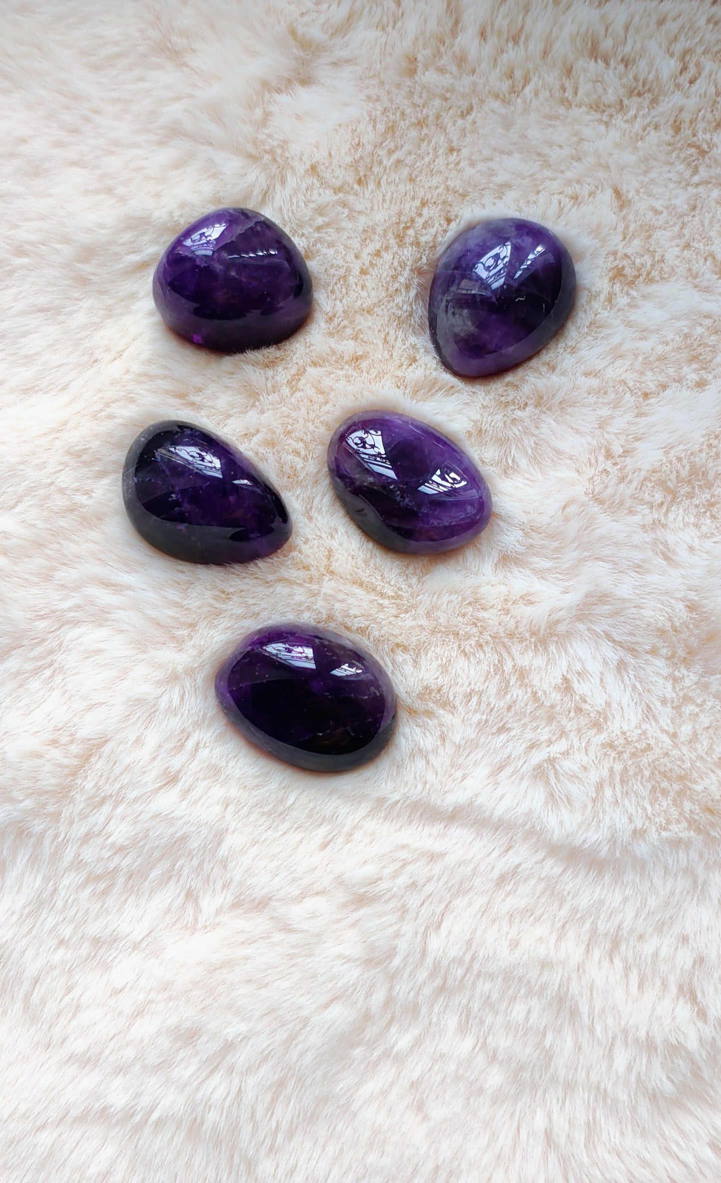 Améthyste - Pierre Roulée