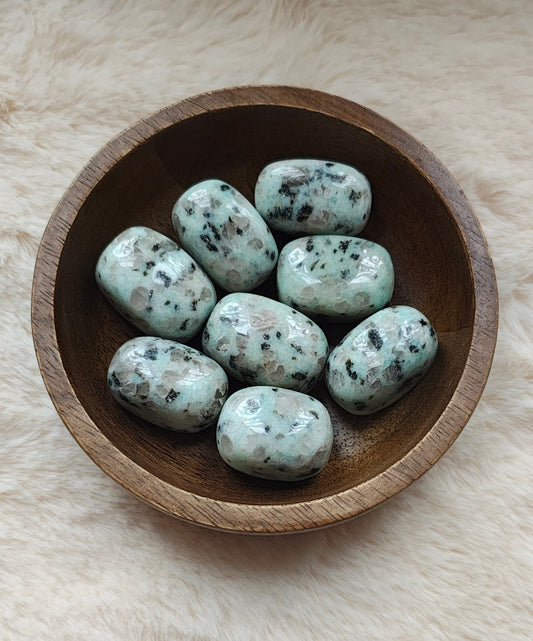 Kiwi Jasper - Tumbled Stone