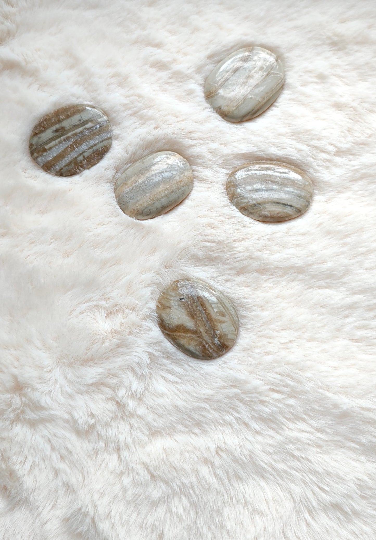 Aragonite Brune - Pierre Plate