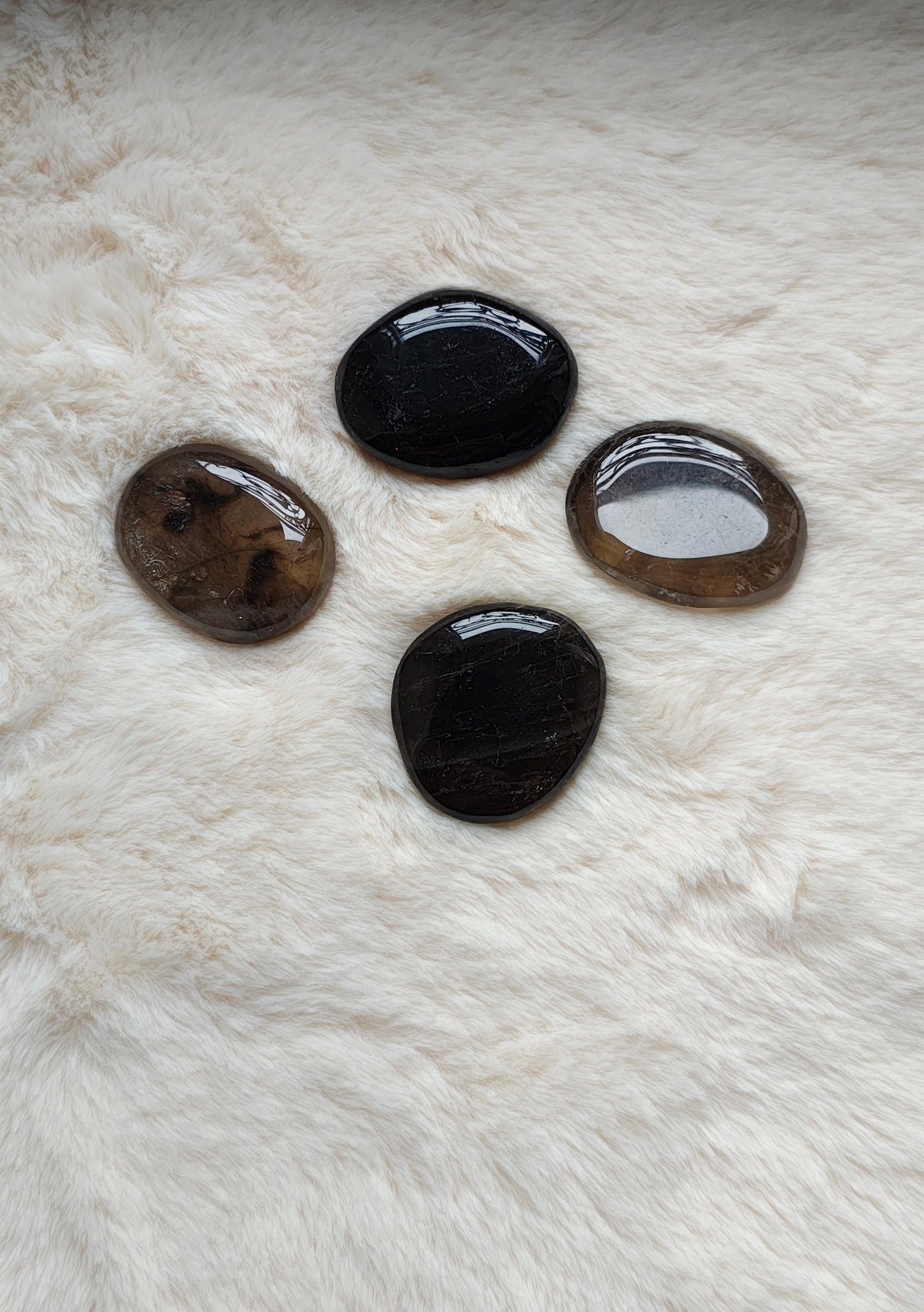 Quartz Fumé - Pierre Plate