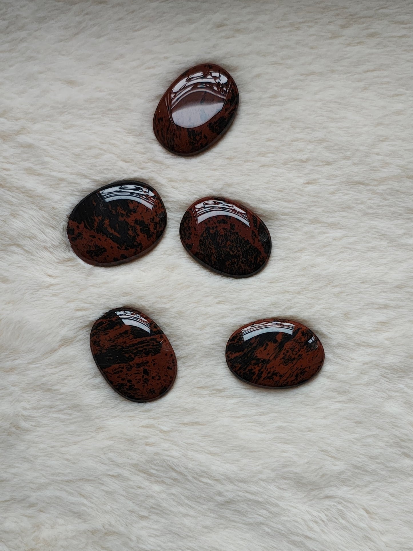 Mahogany Obsidian - Flat Stone