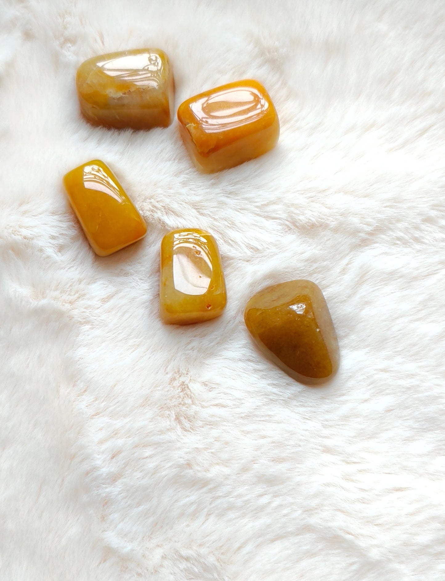 Aventurine Jaune - Pierre Roulée