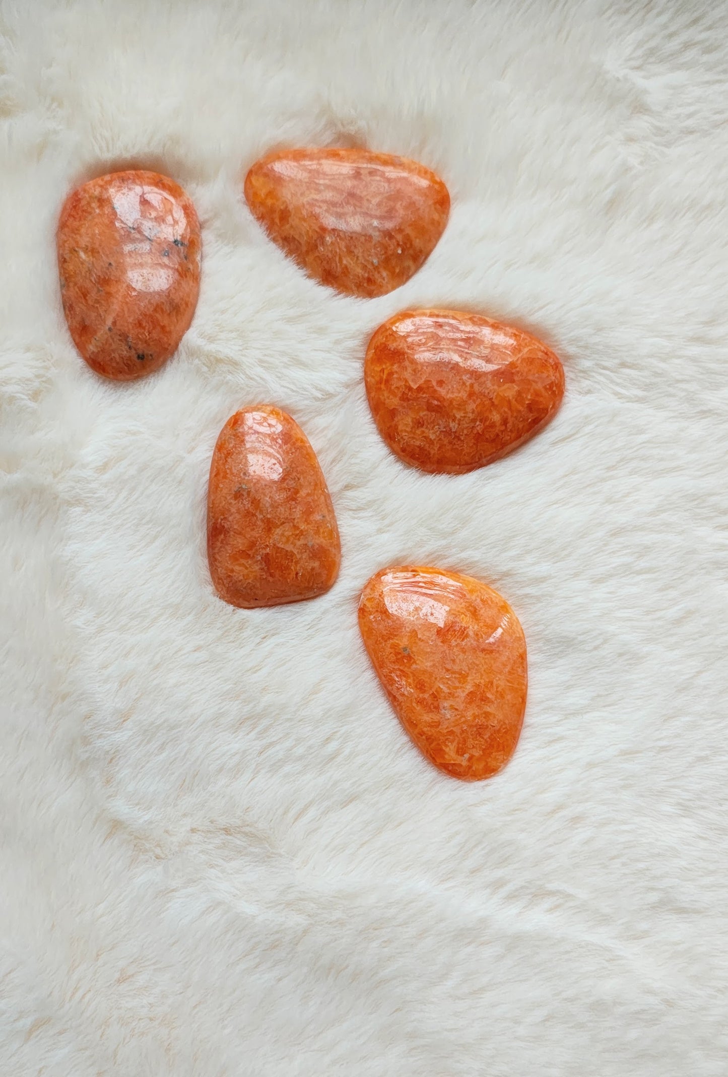 Calcite Orchidée - Pierre Plate