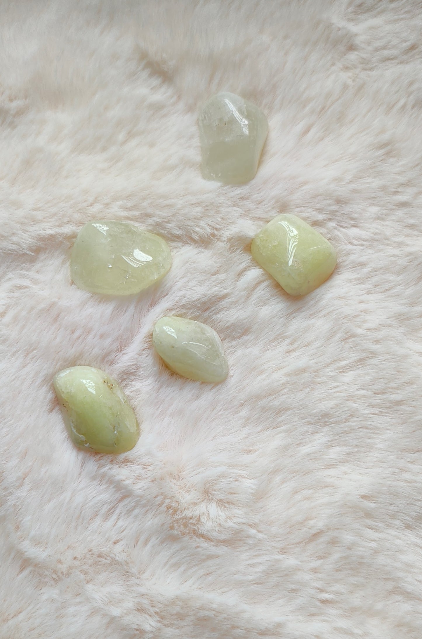 Quartz Soufre - Pierre Roulée