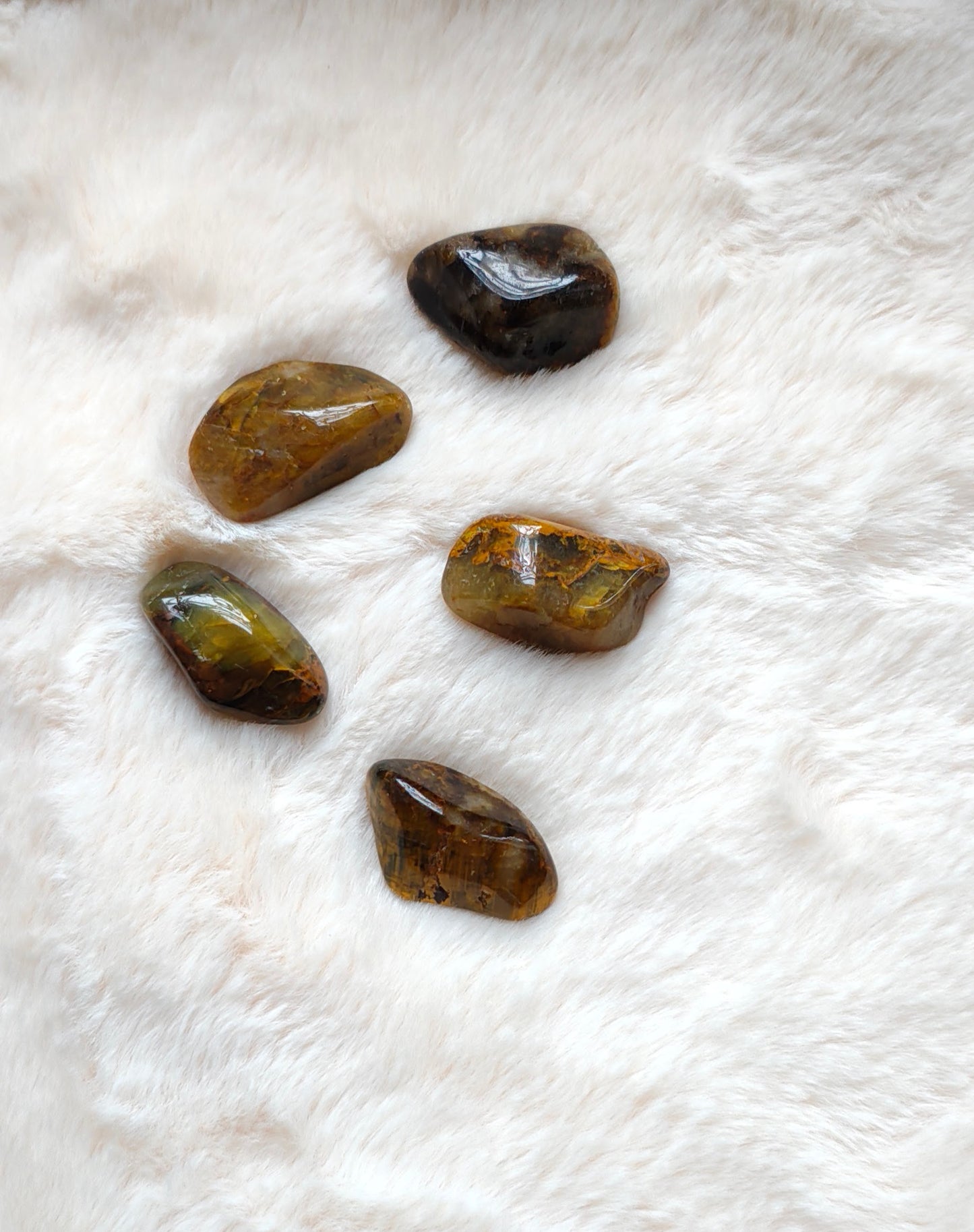 Jaspe Peau de Serpent - Pierre Roulée