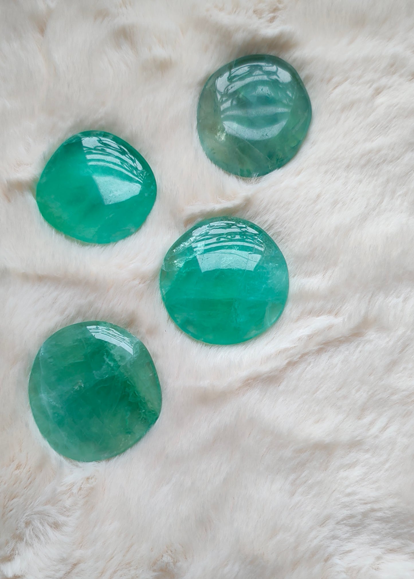 Fluorite Verte - Pierre plate