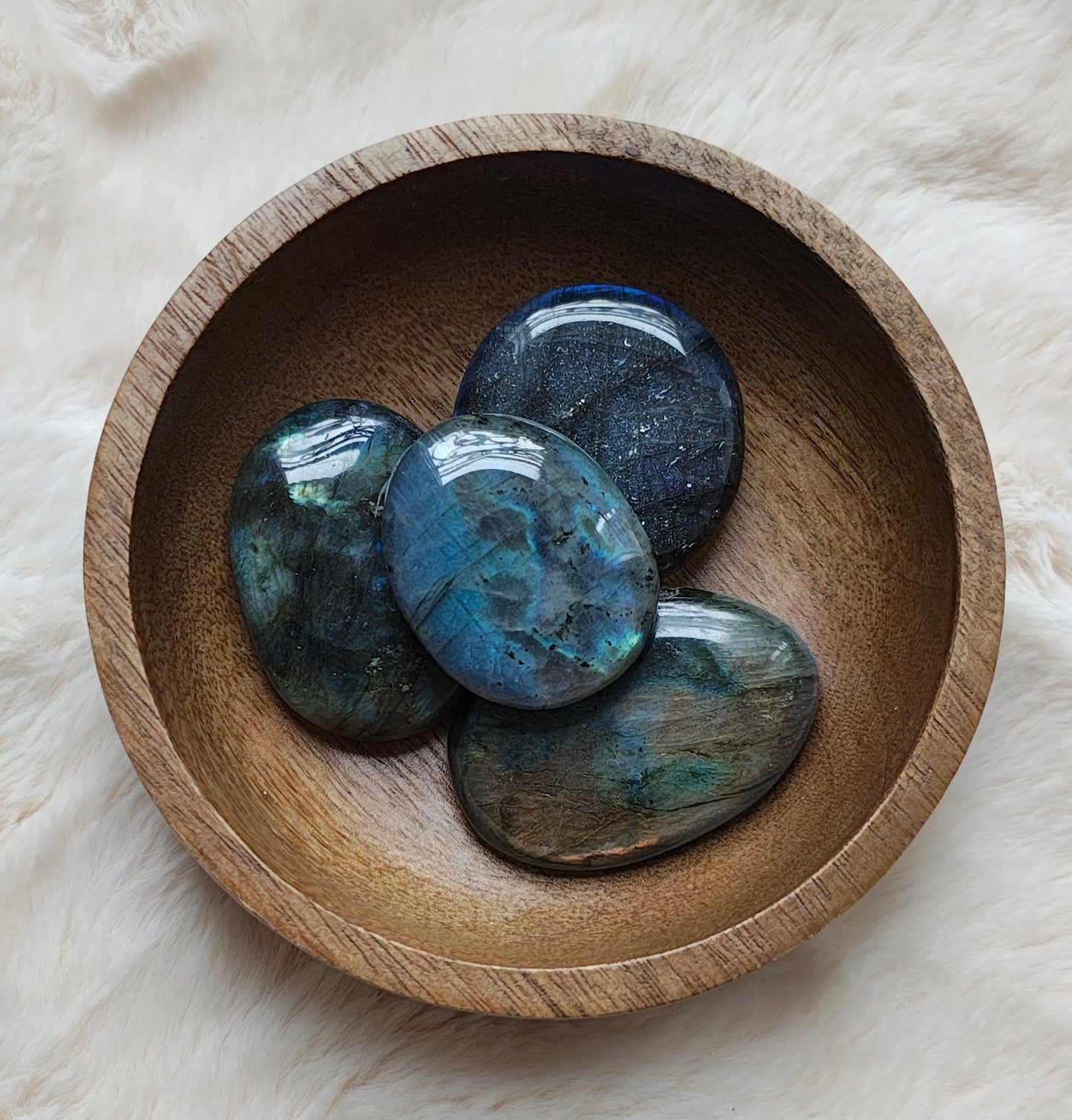Labradorite - Pierre Plate