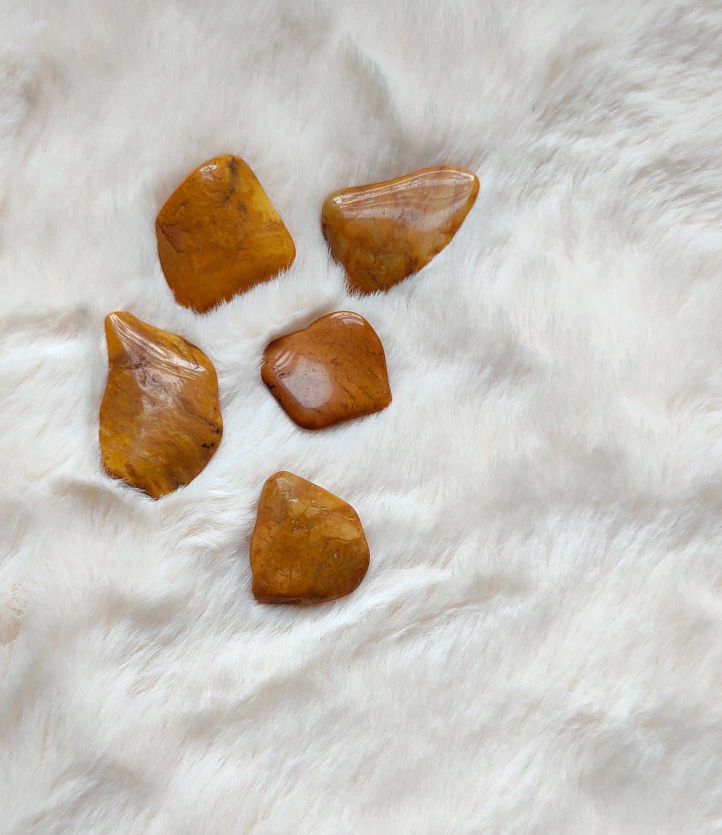 Jaspe Jaune - Pierre Roulée