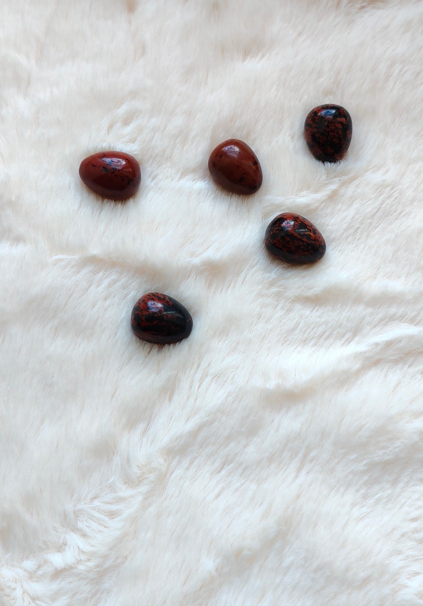 Obsidienne Acajou - Forme Œuf