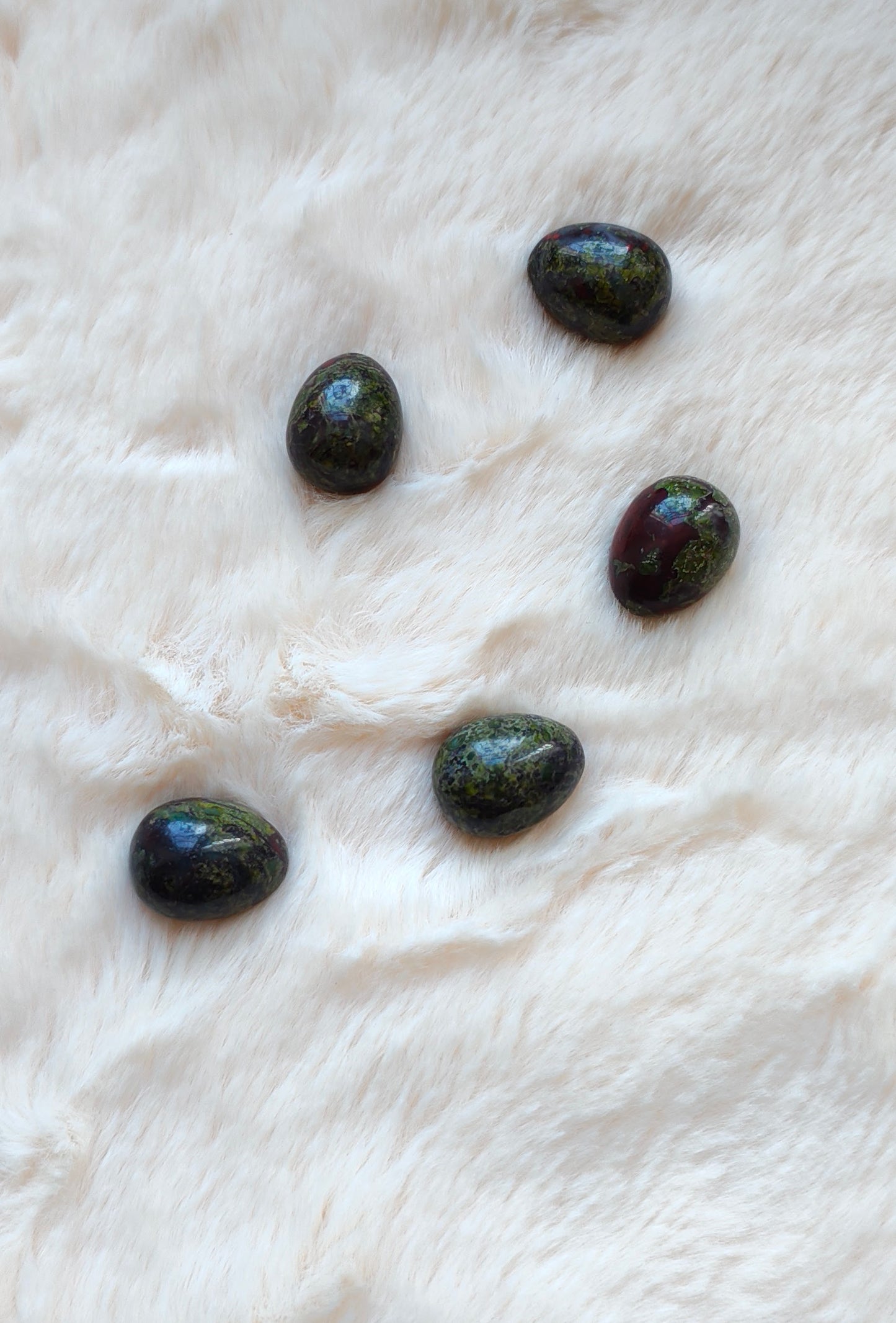 Jaspe Sang de Dragon - Forme Œuf