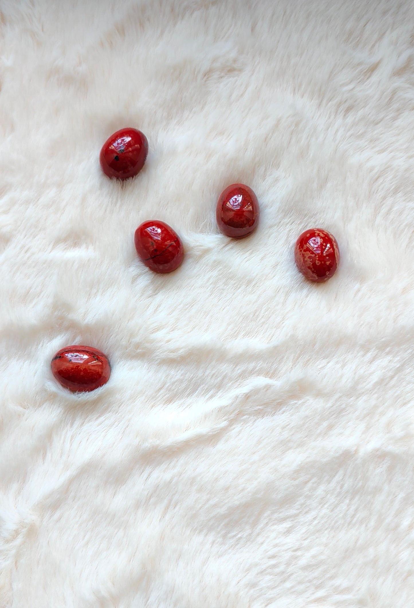 Jaspe Rouge - Forme Œuf