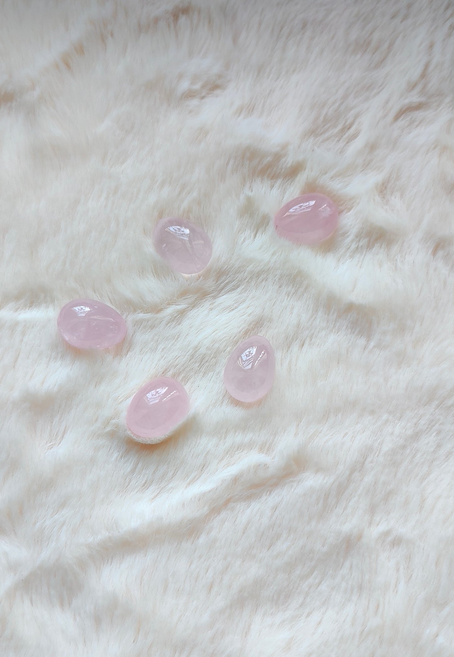 Quartz Rose - Forme Œuf