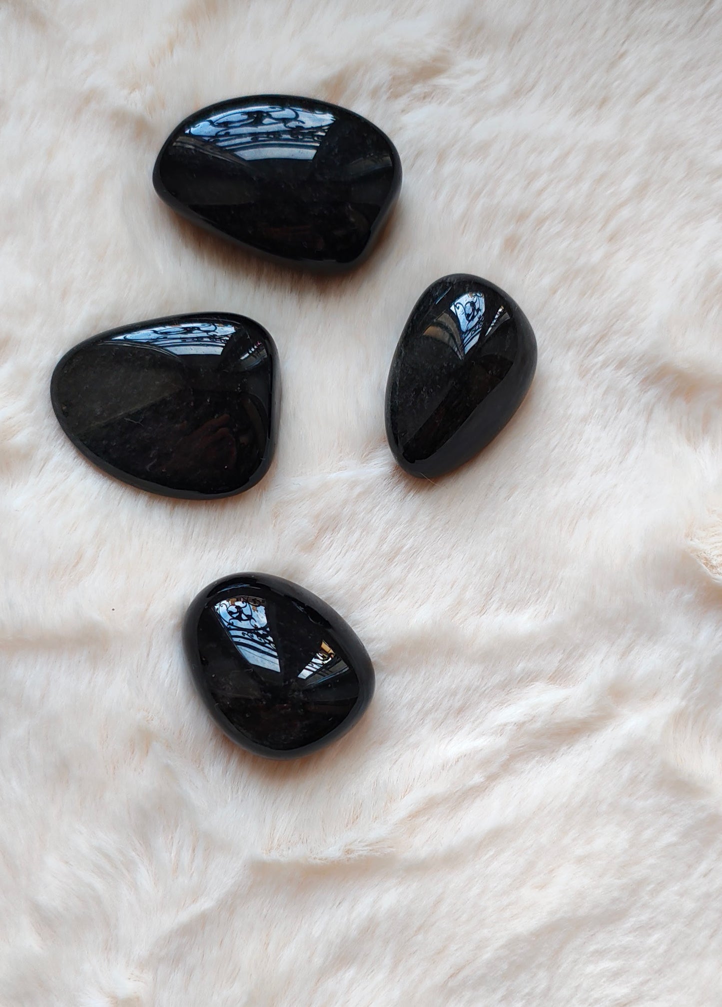 Obsidienne Argentée - Pierre Roulée