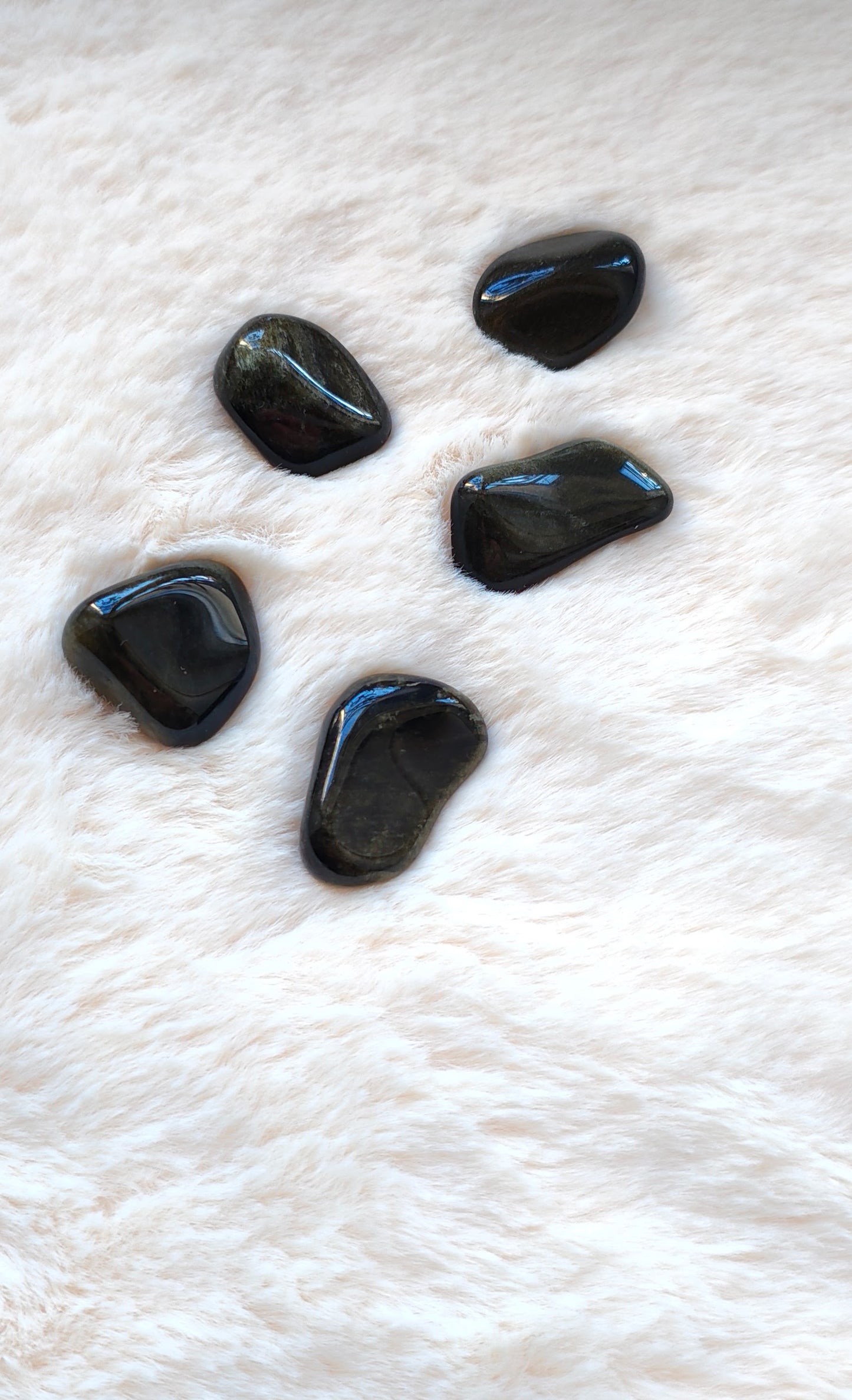 Obsidienne Dorée - Pierre Roulée