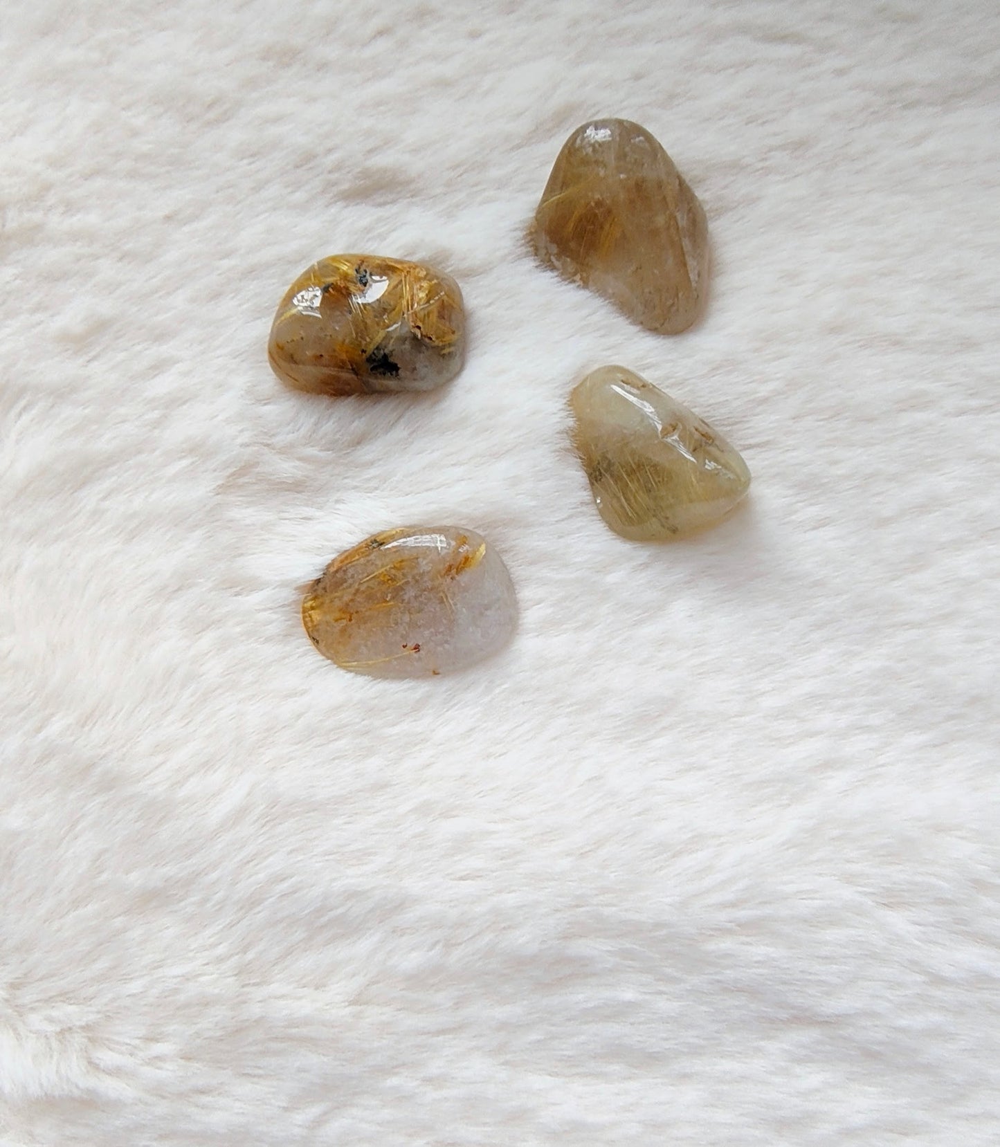 Quartz Rutile - Pierre Roulée