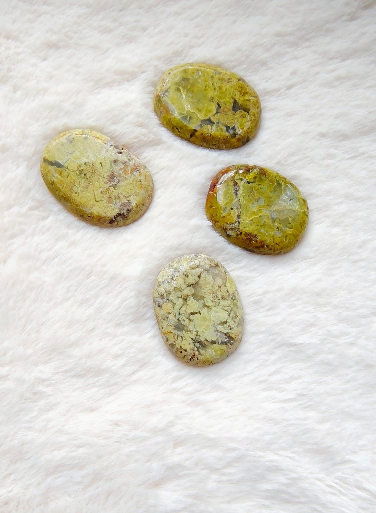 Opale Verte - Pierre Plate