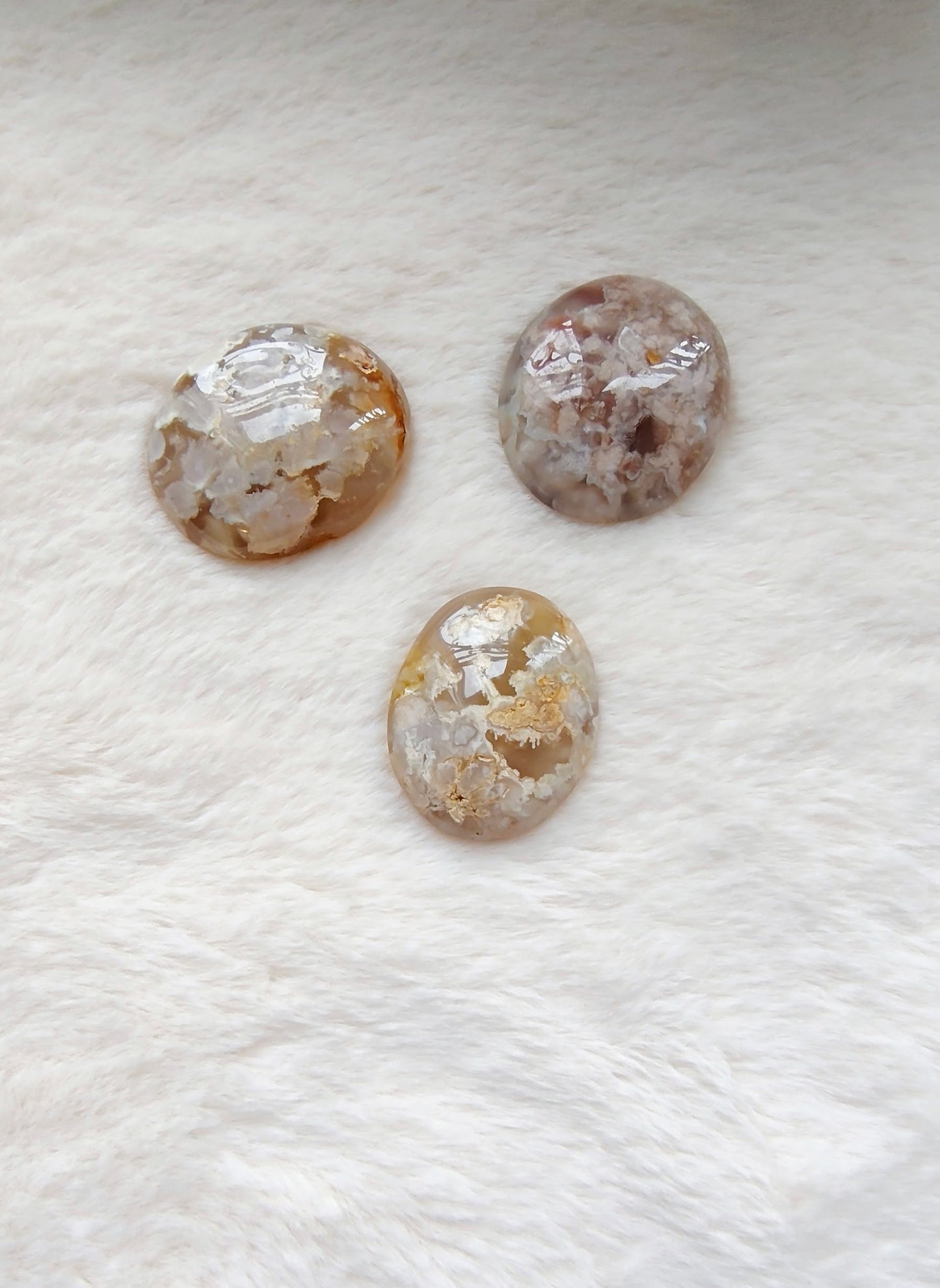 Agate Fleur de Cerisier - Galet