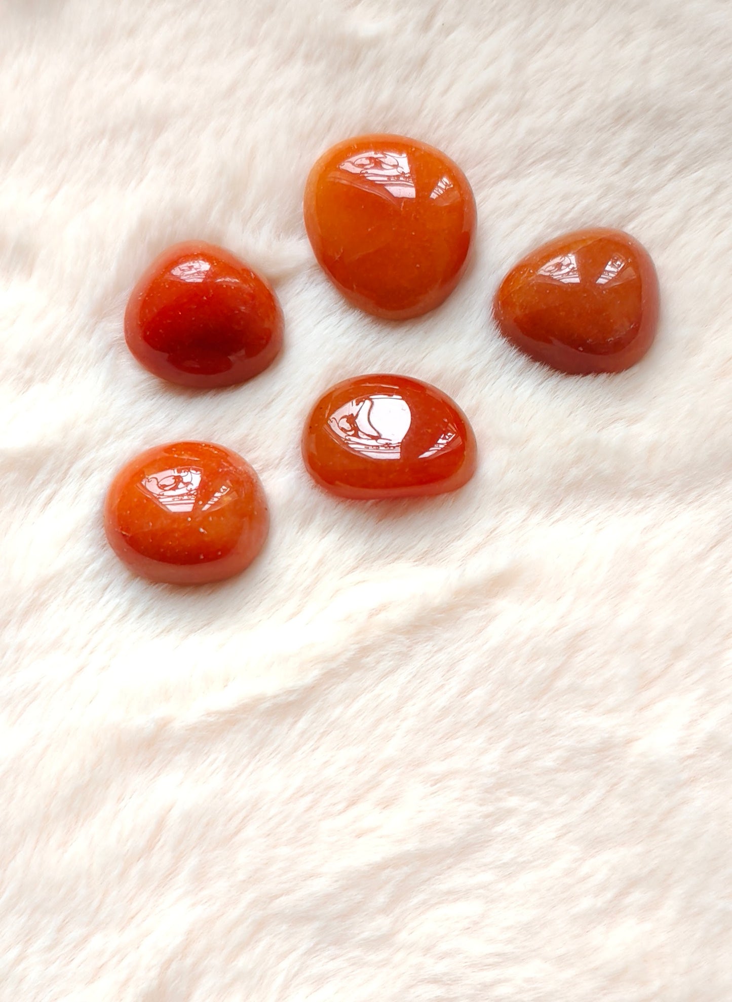 Aventurine Orange - Pierre Roulée