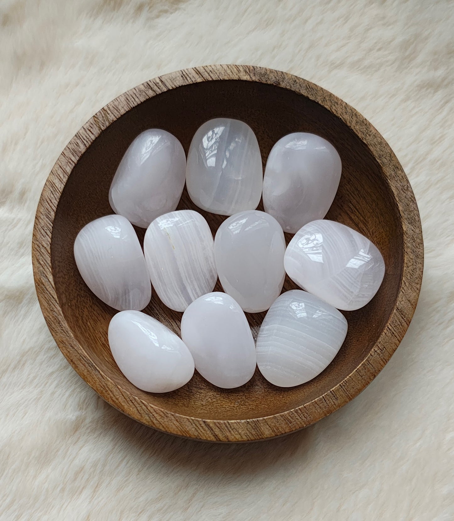 Pink Calcite - Tumbled Stone