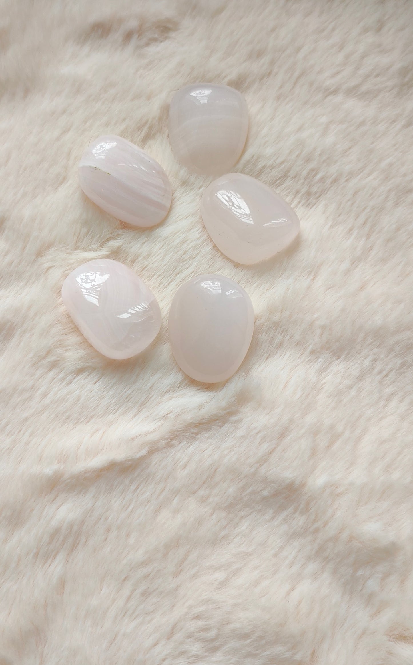 Pink Calcite - Tumbled Stone