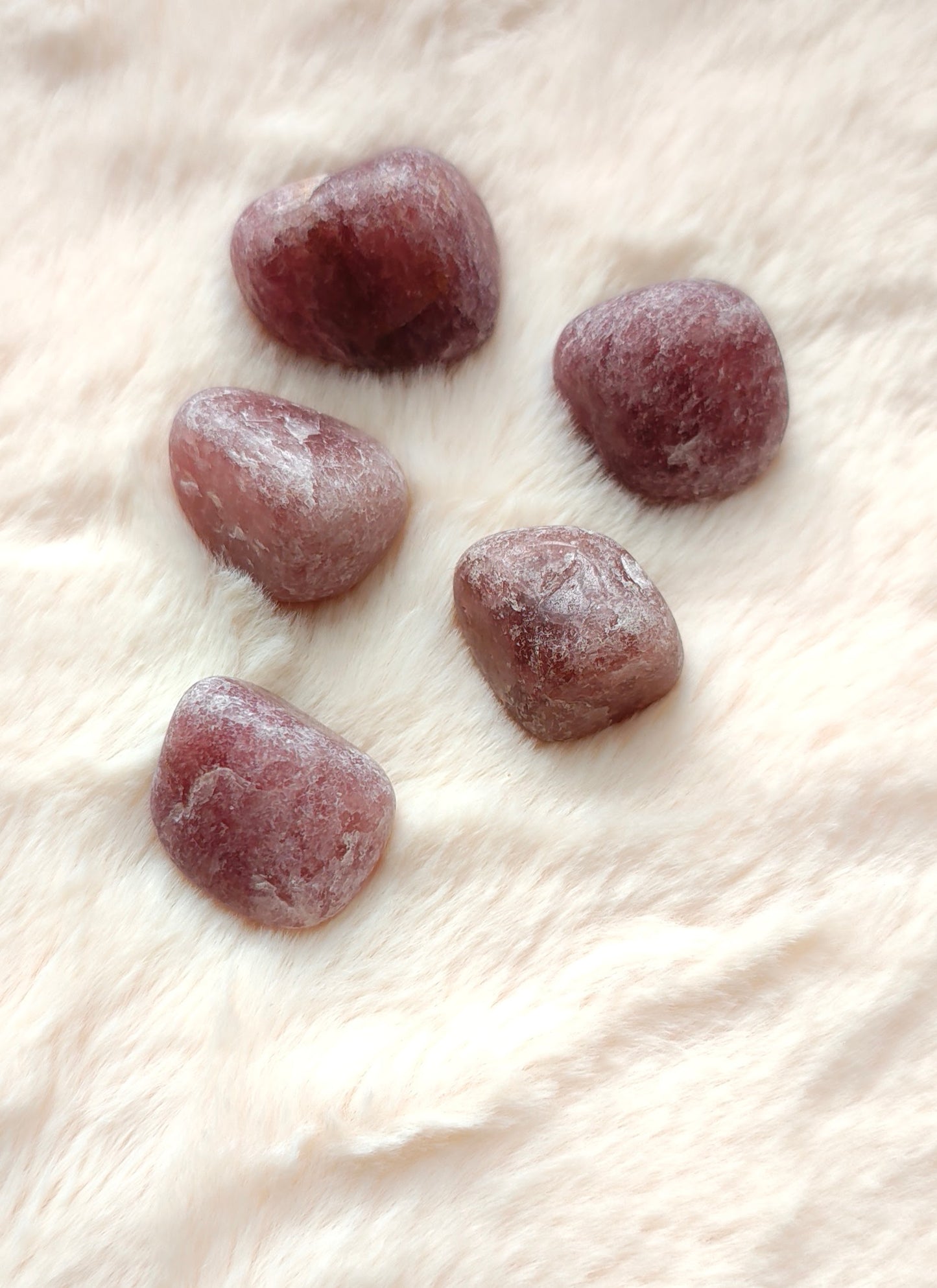 Quartz Fraise - Pierre Roulée