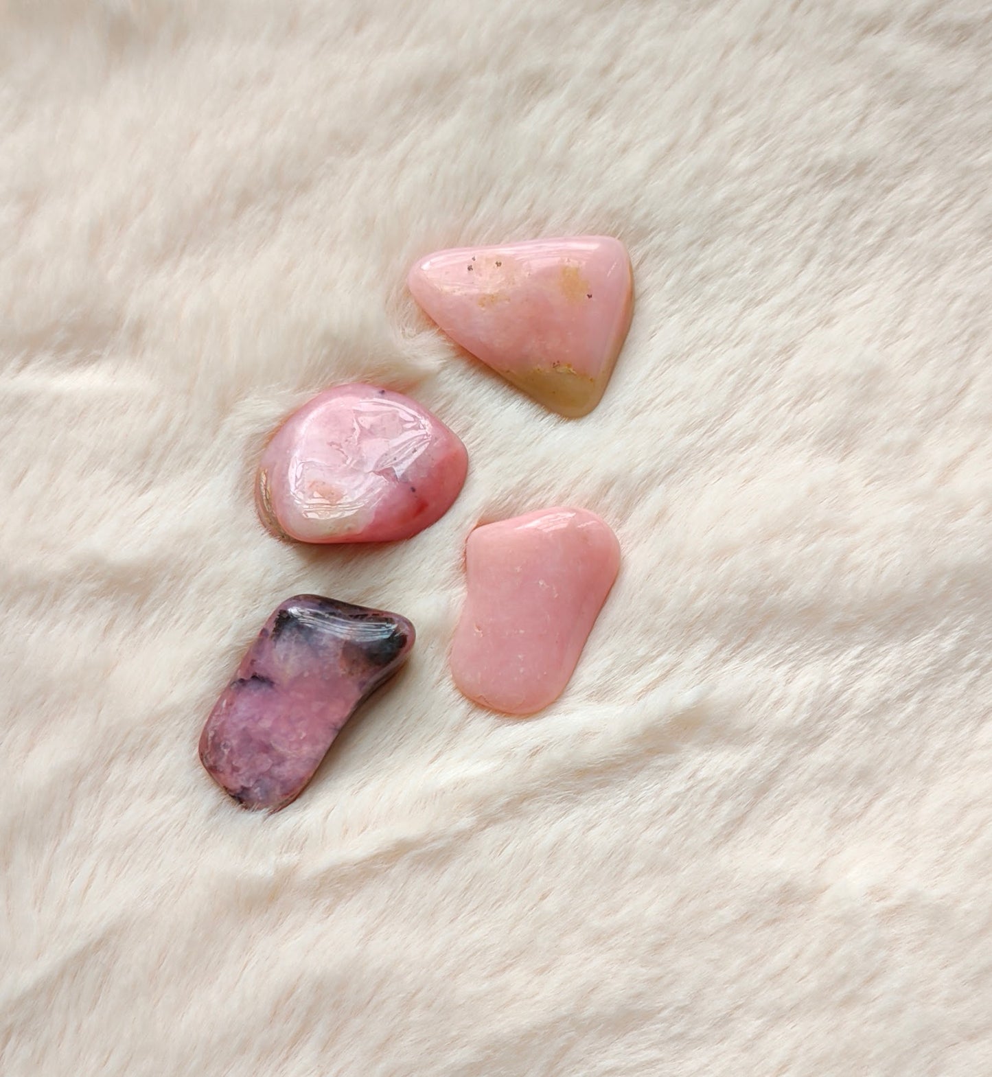 Opale Rose - Pierre Roulée