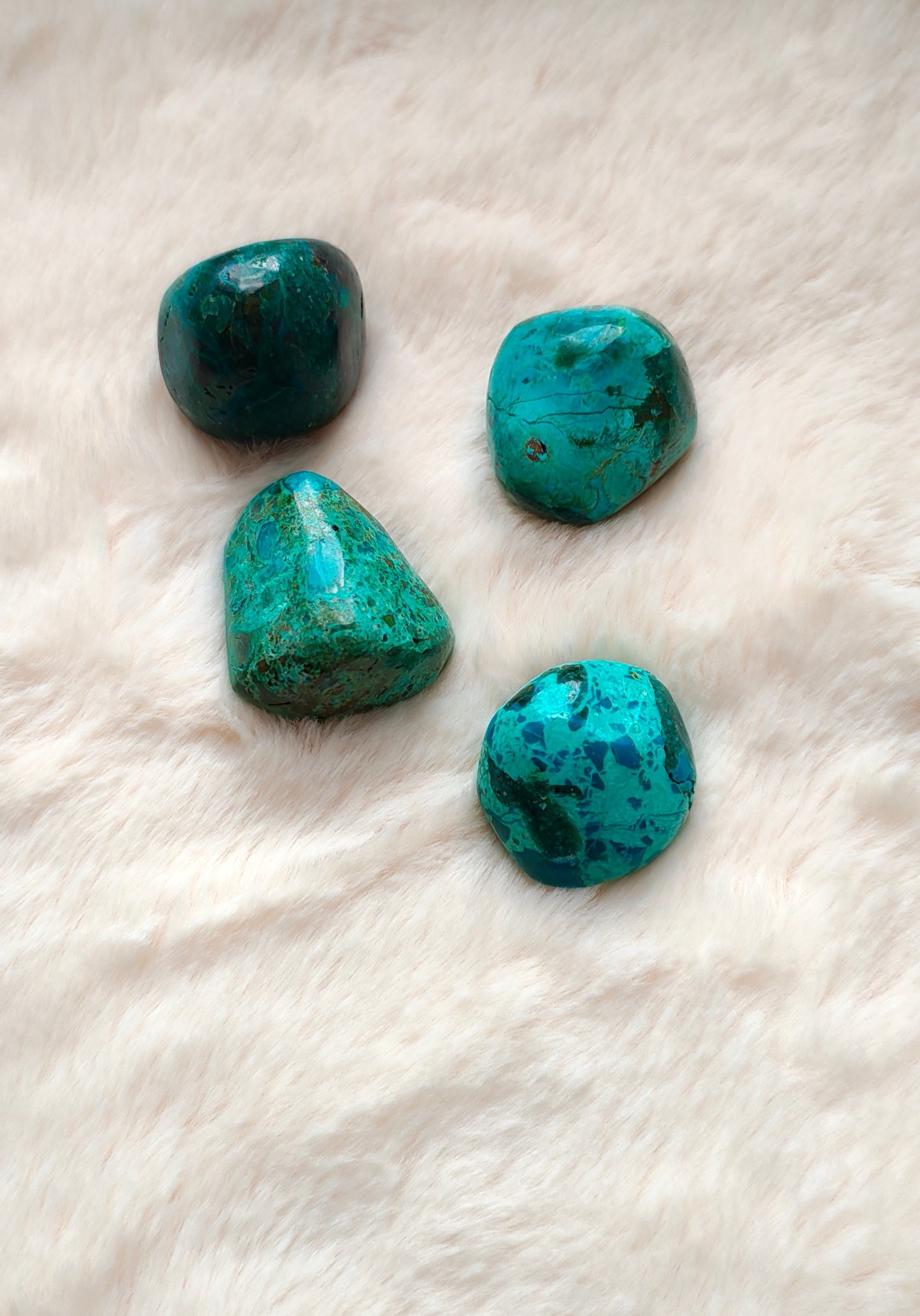 Chrysocolle - Pierre Roulée