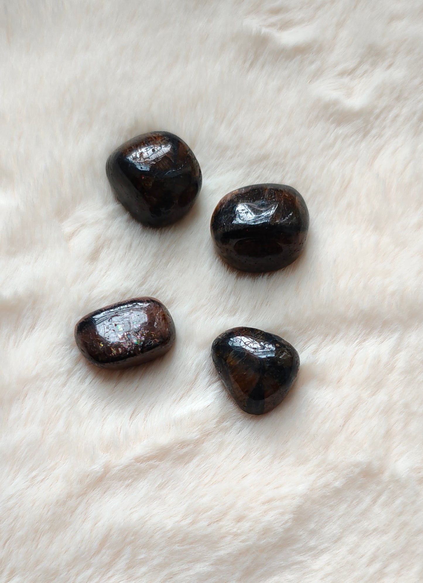 Chiastolite - Pierre Roulée