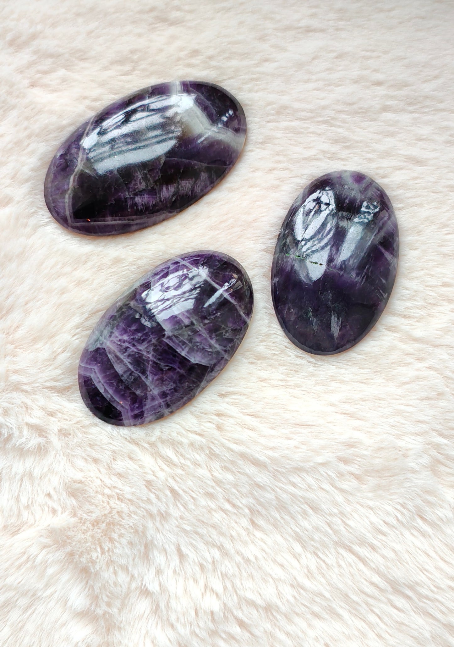 Améthyste Chevron - Galet