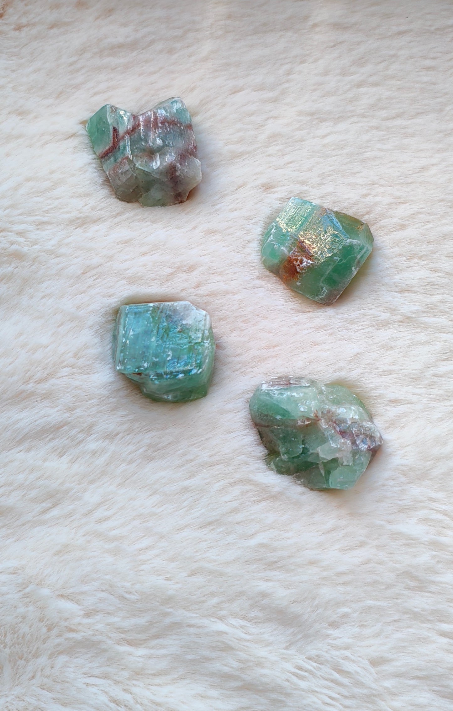 Calcite Verte - Pierre Brute