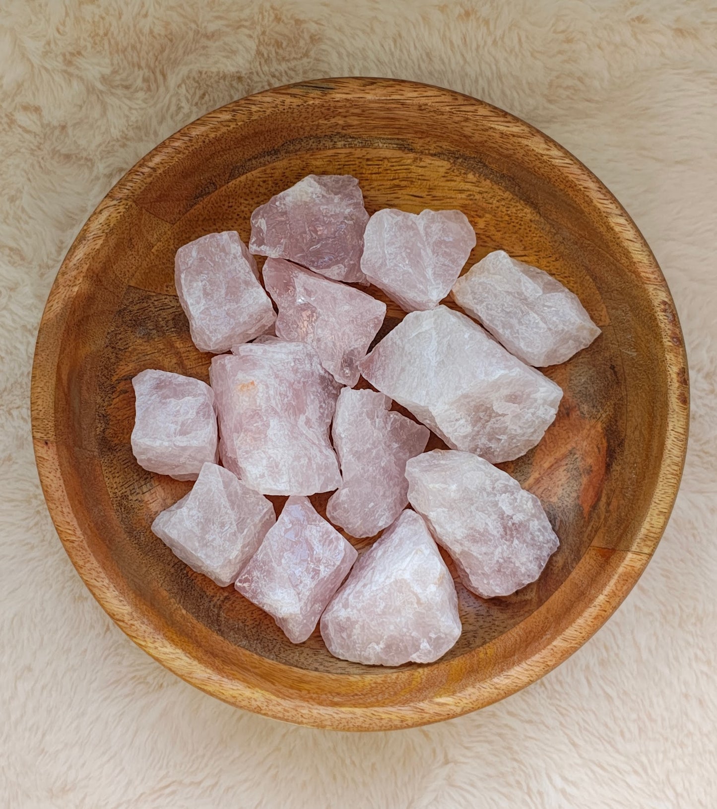 Quartz Rose - Pierre Brute
