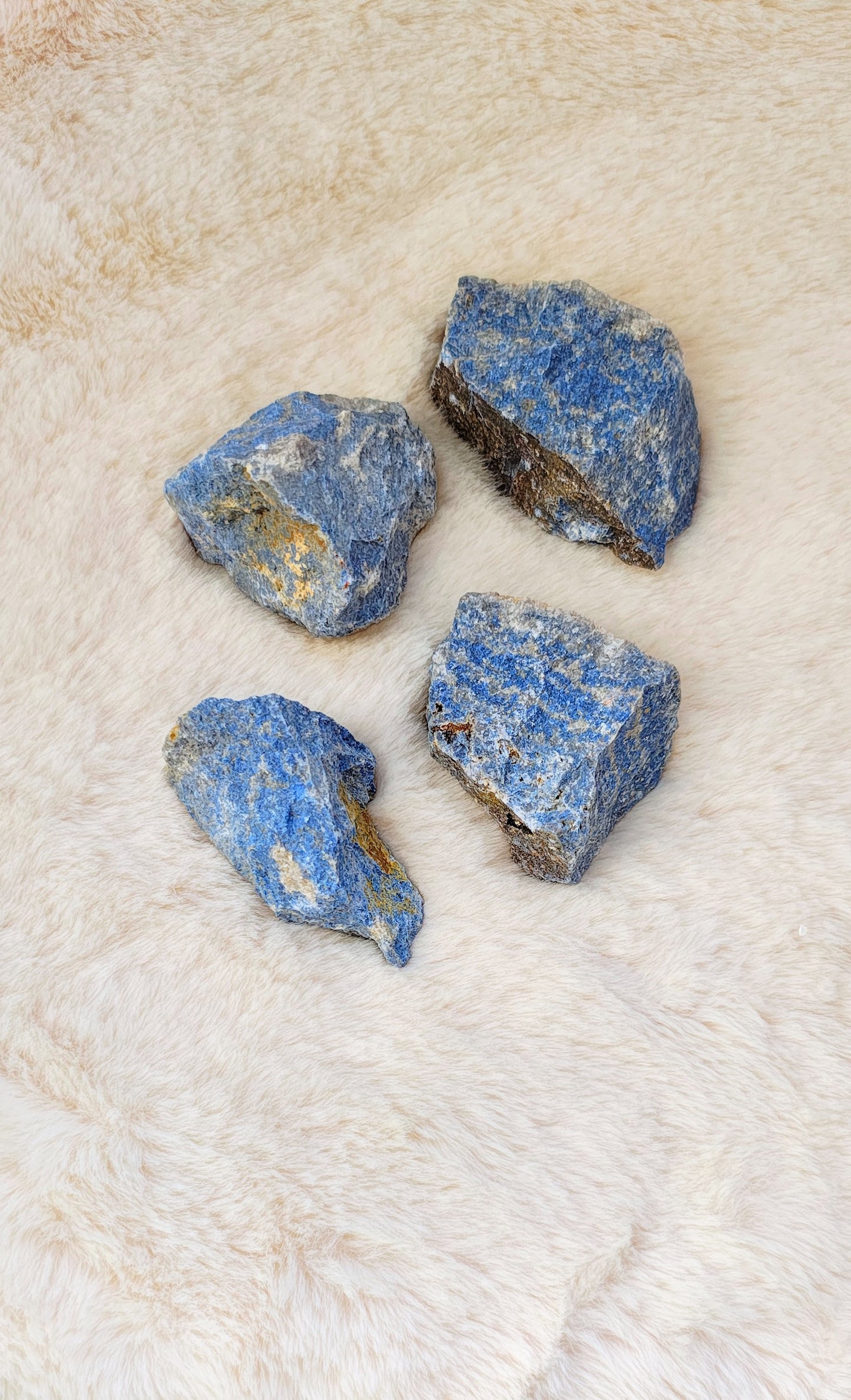 Angélite - Pierre Brute