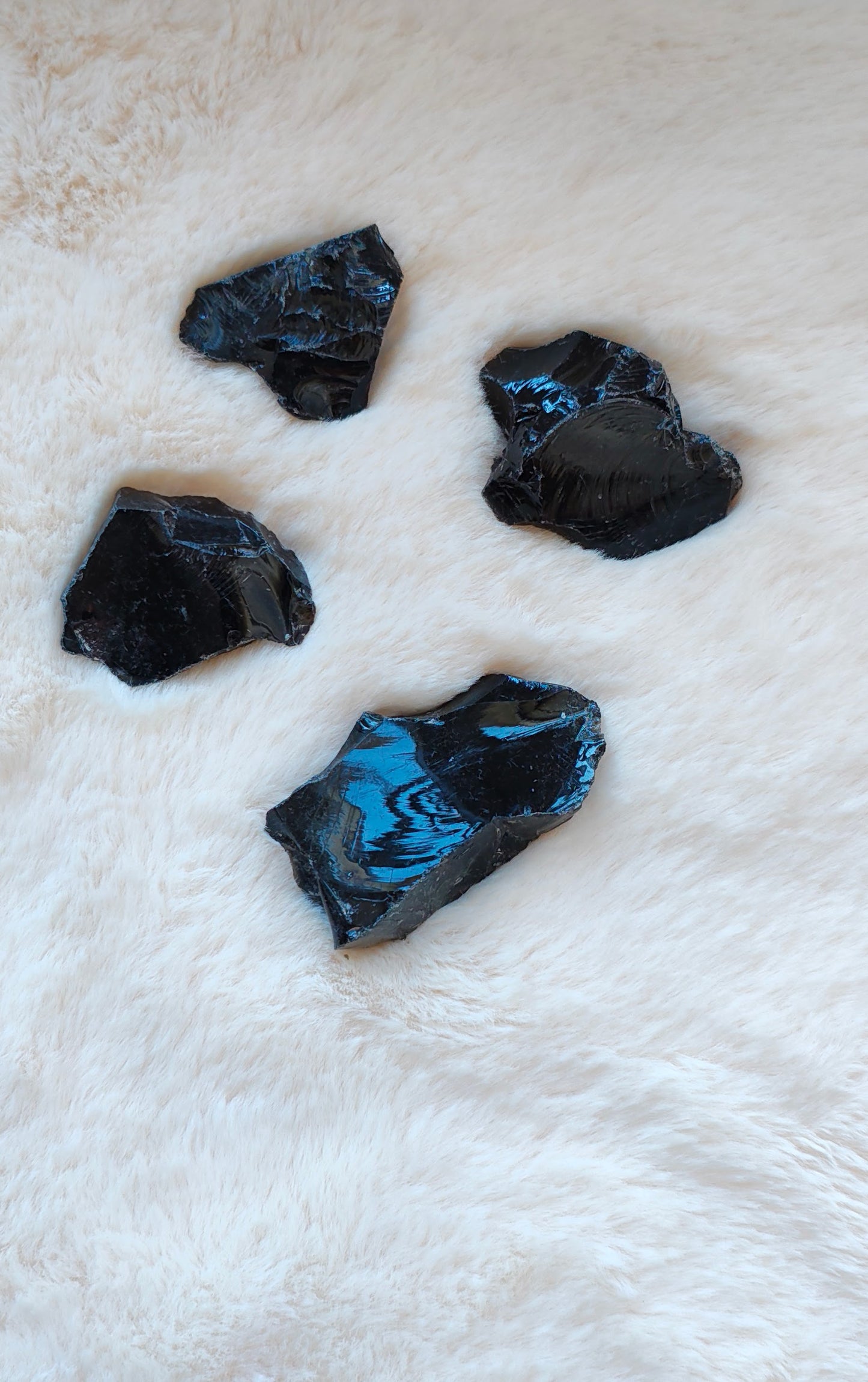 Obsidienne Noire - Pierre Brute