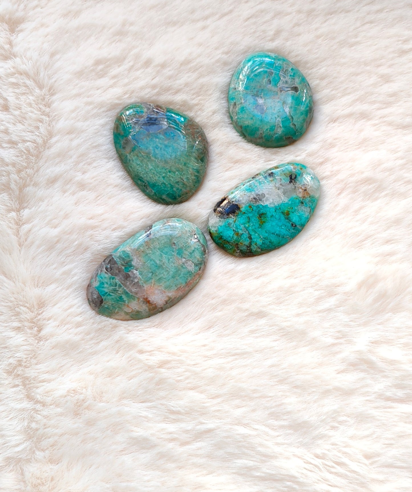 Amazonite - Pierre Plate