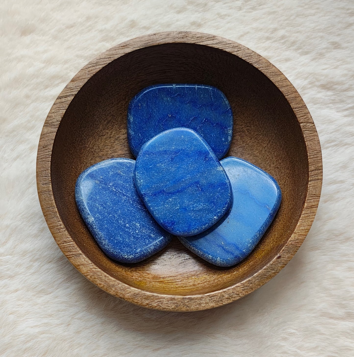 Aventurine Bleue - Pierre Plate