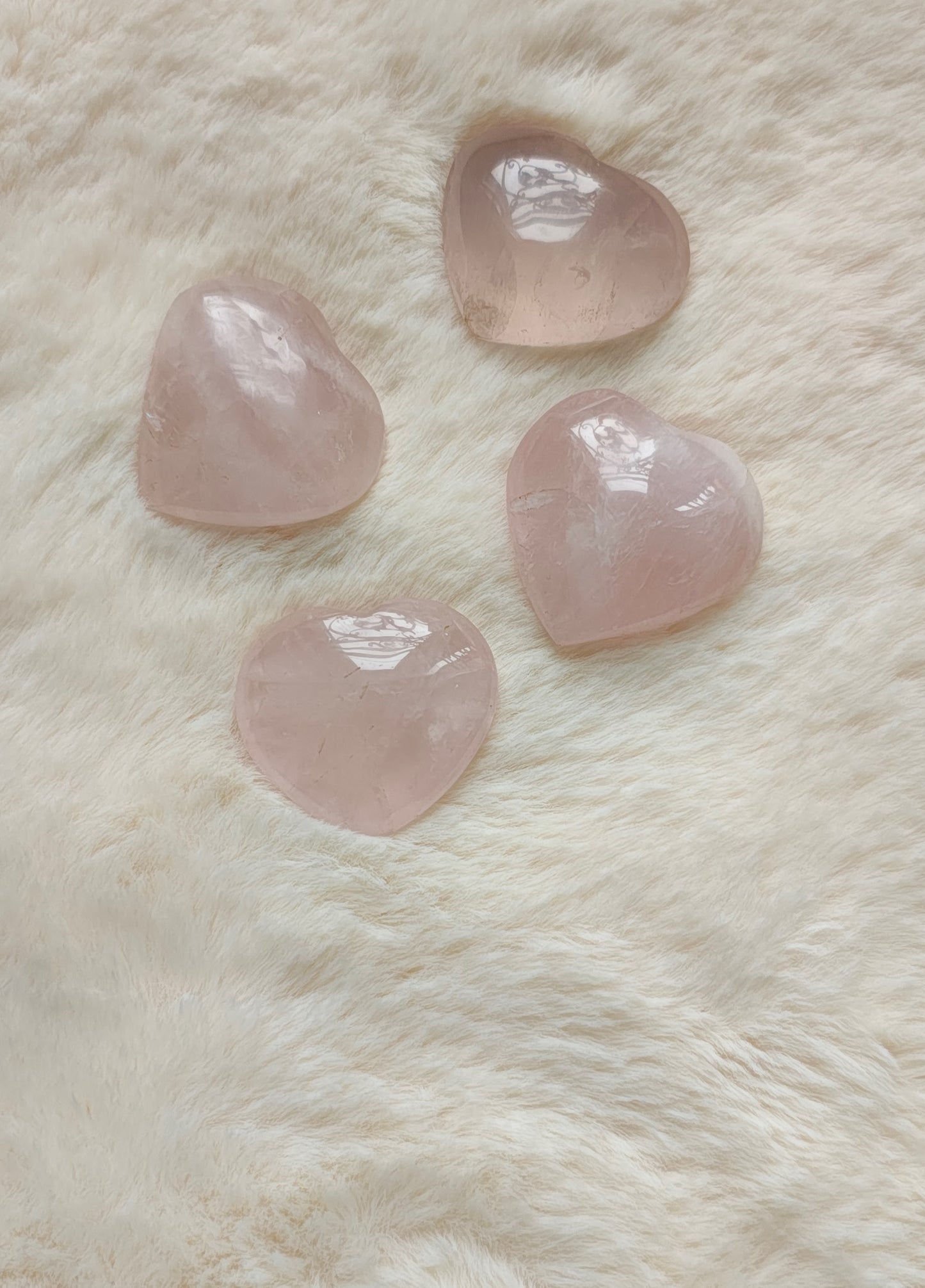 Quartz Rose - Forme Cœur