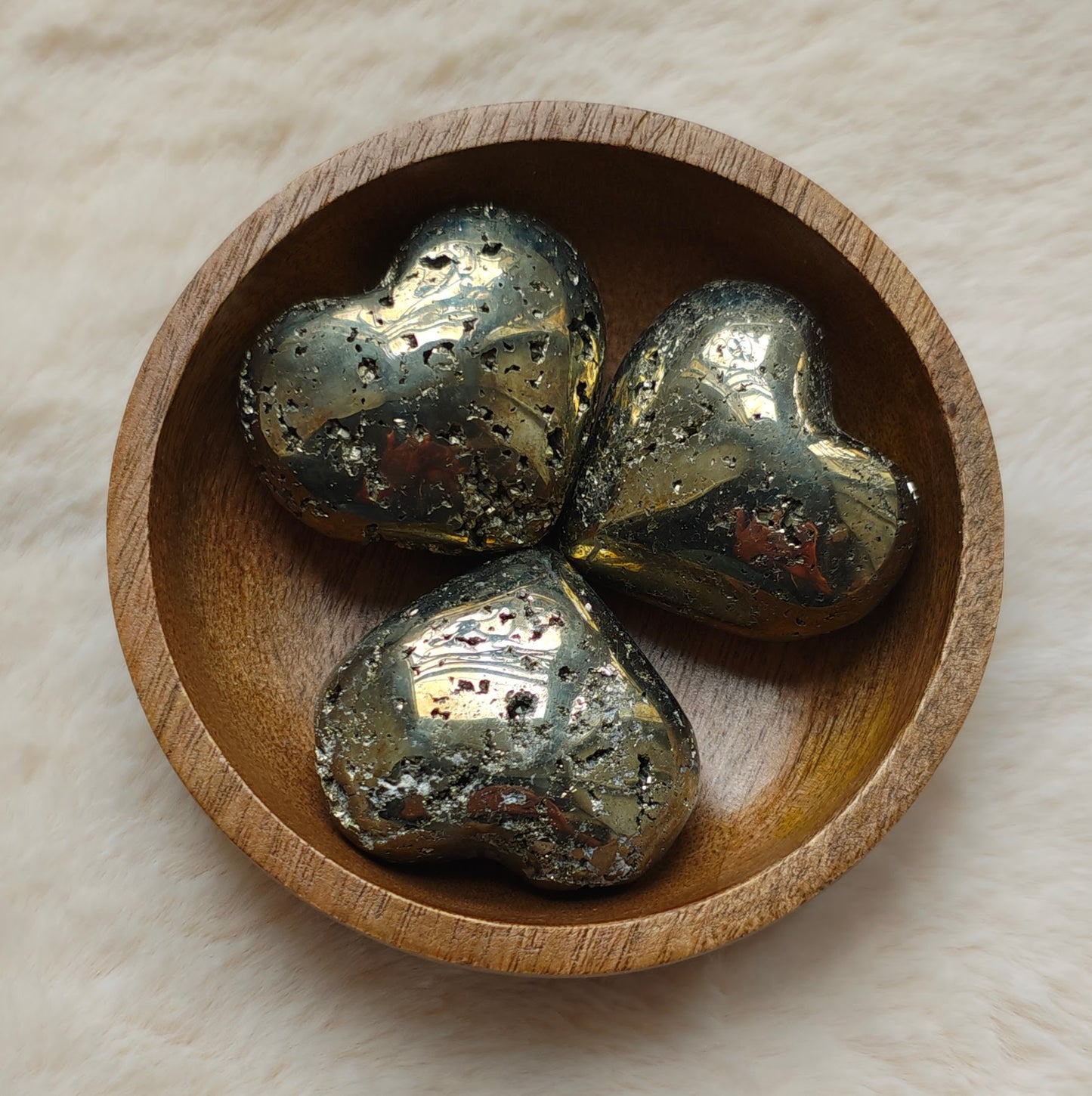 Pyrite - Heart Shape
