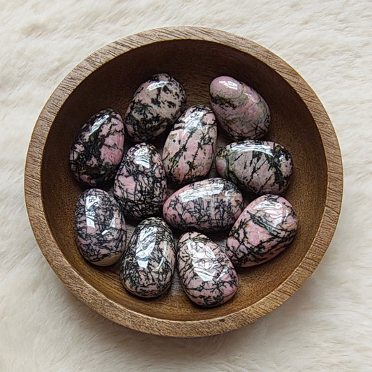 Rhodonite - Pierced Stone