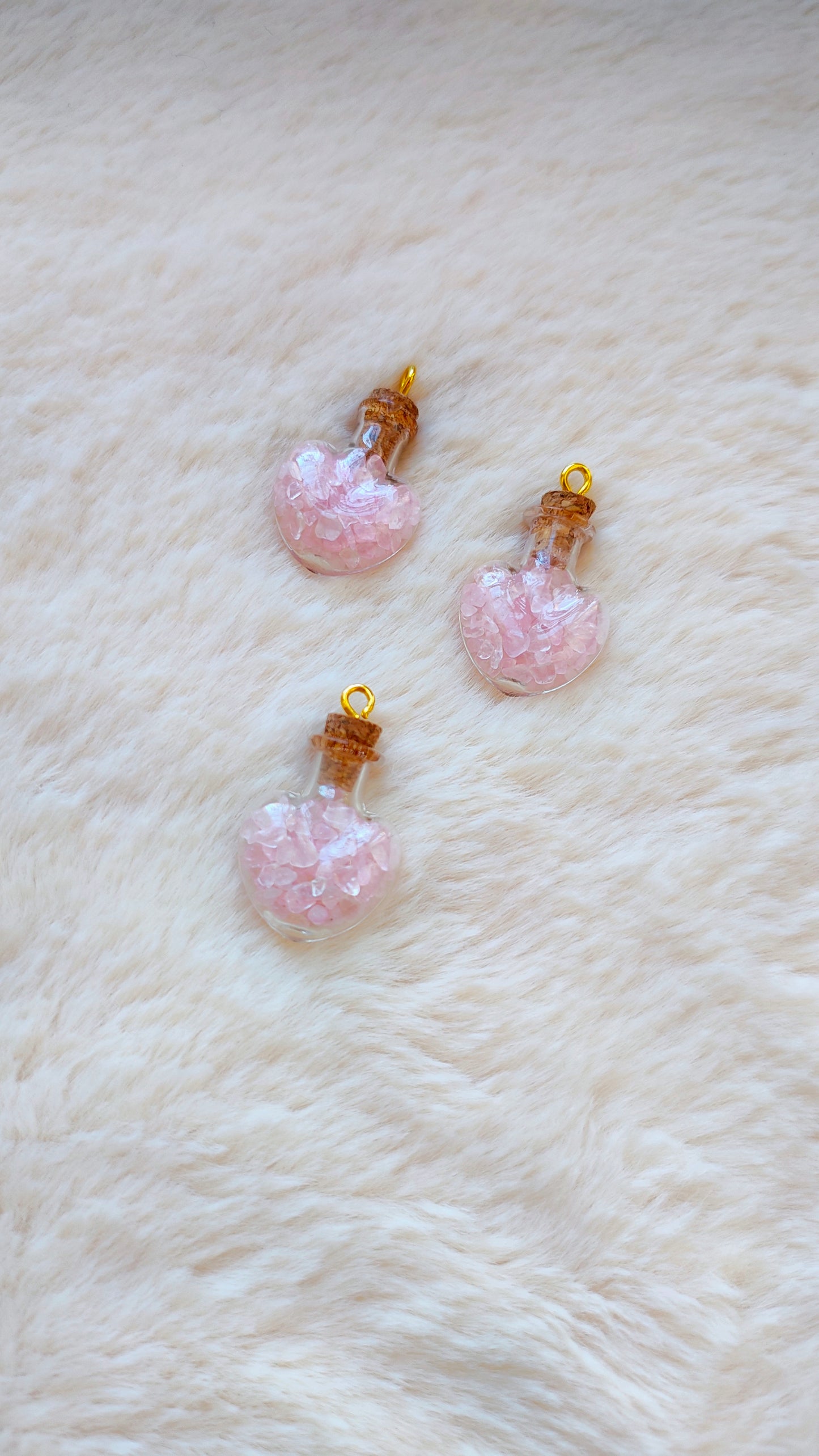 Quartz Rose - Pendentif