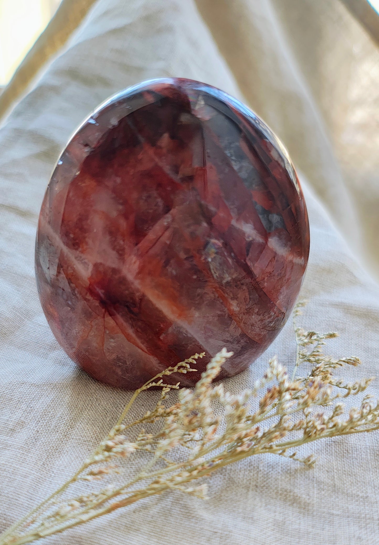 Quartz Hématoïde - Forme Libre