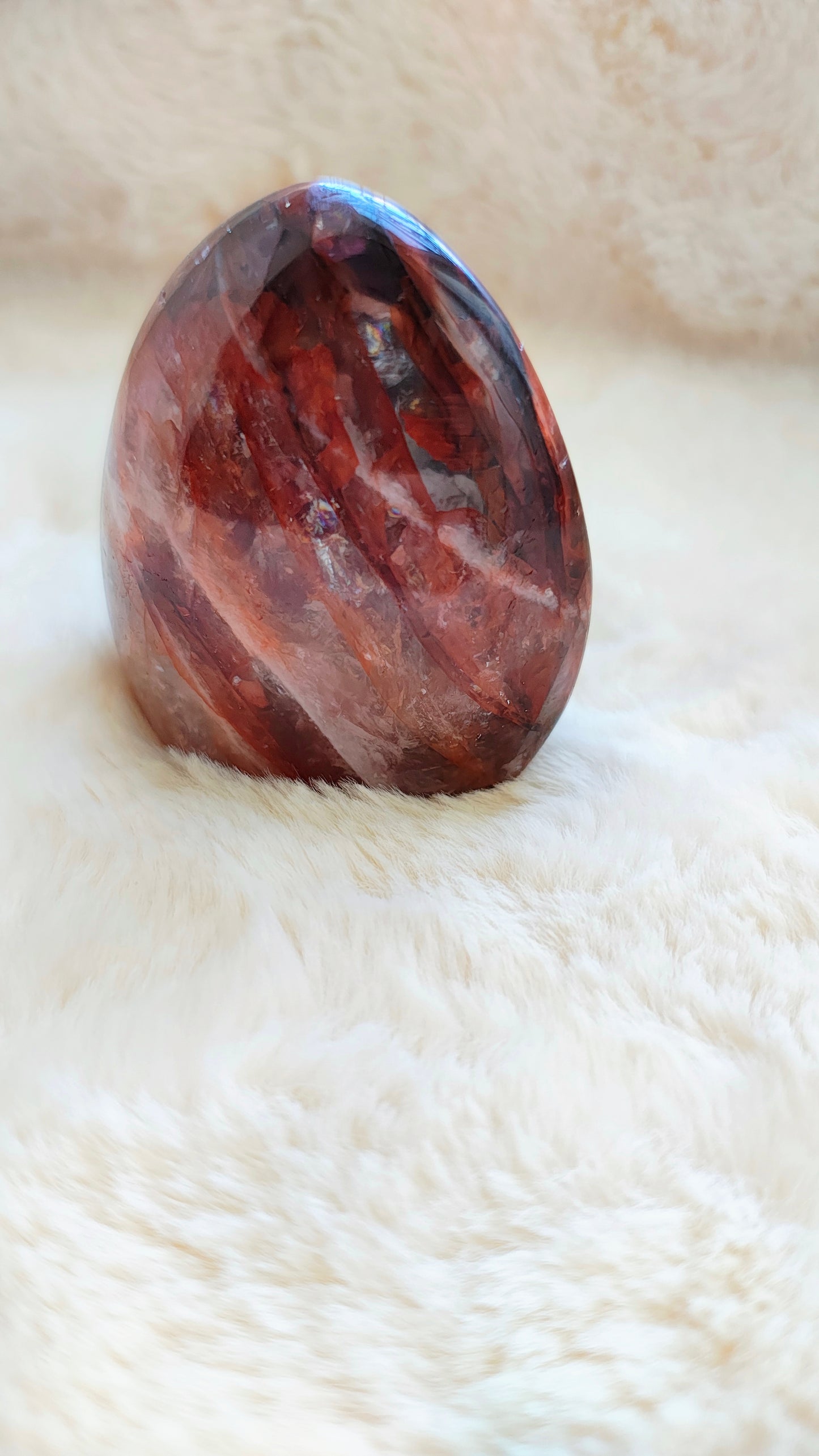 Quartz Hématoïde - Forme Libre
