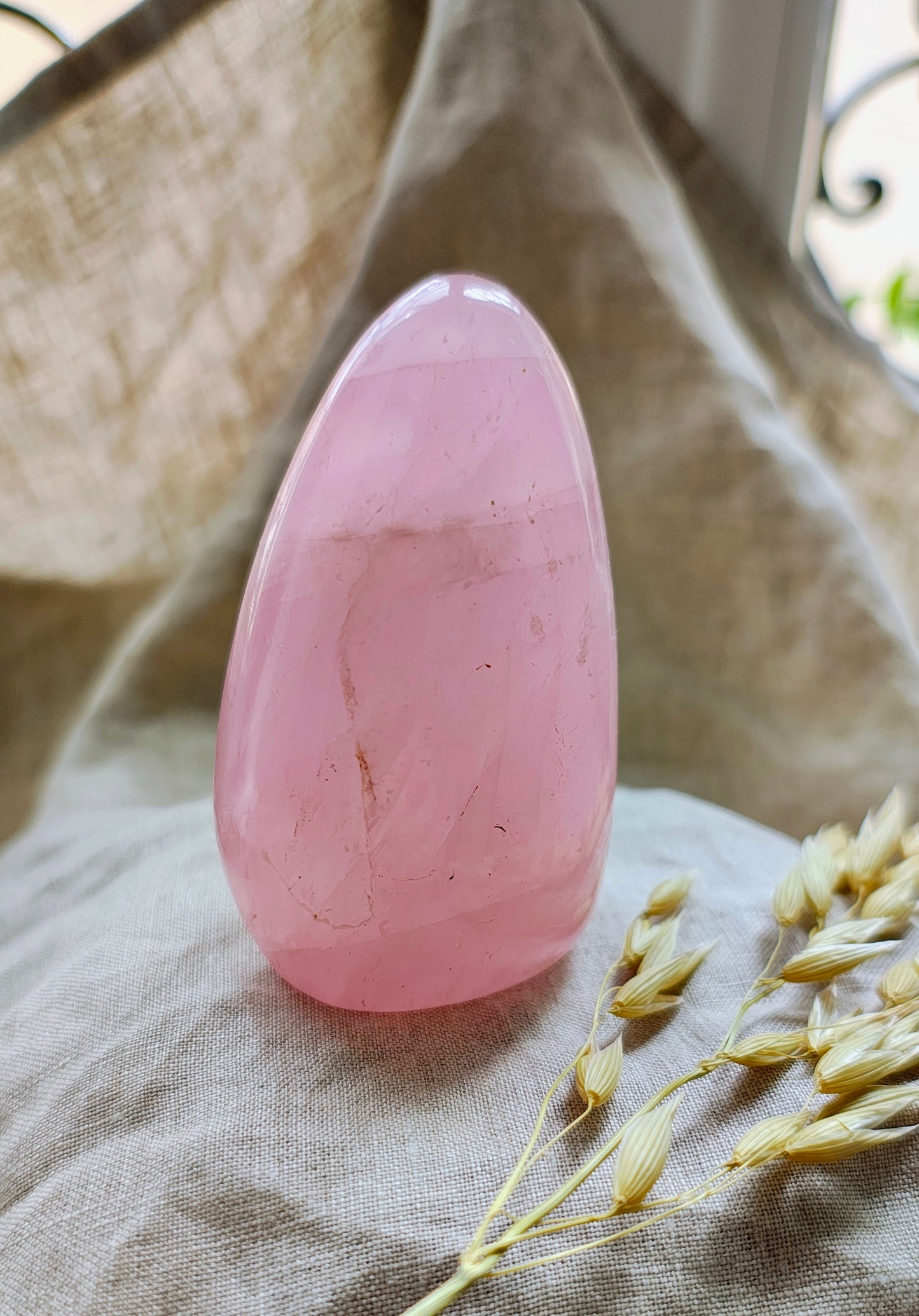 Rose Quartz - Free Form